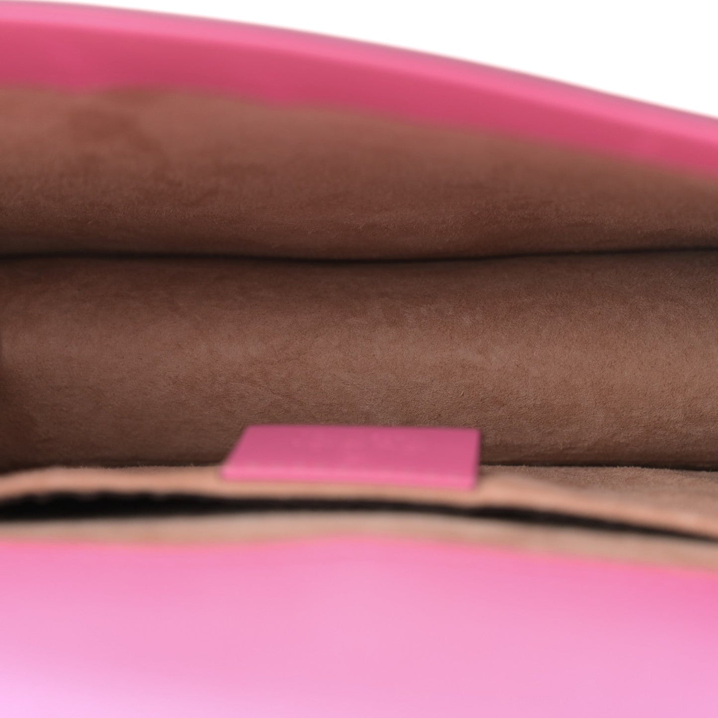 Gucci Sylvie Mini Chain Calfskin Leather Bag - Pink Tropical Flower