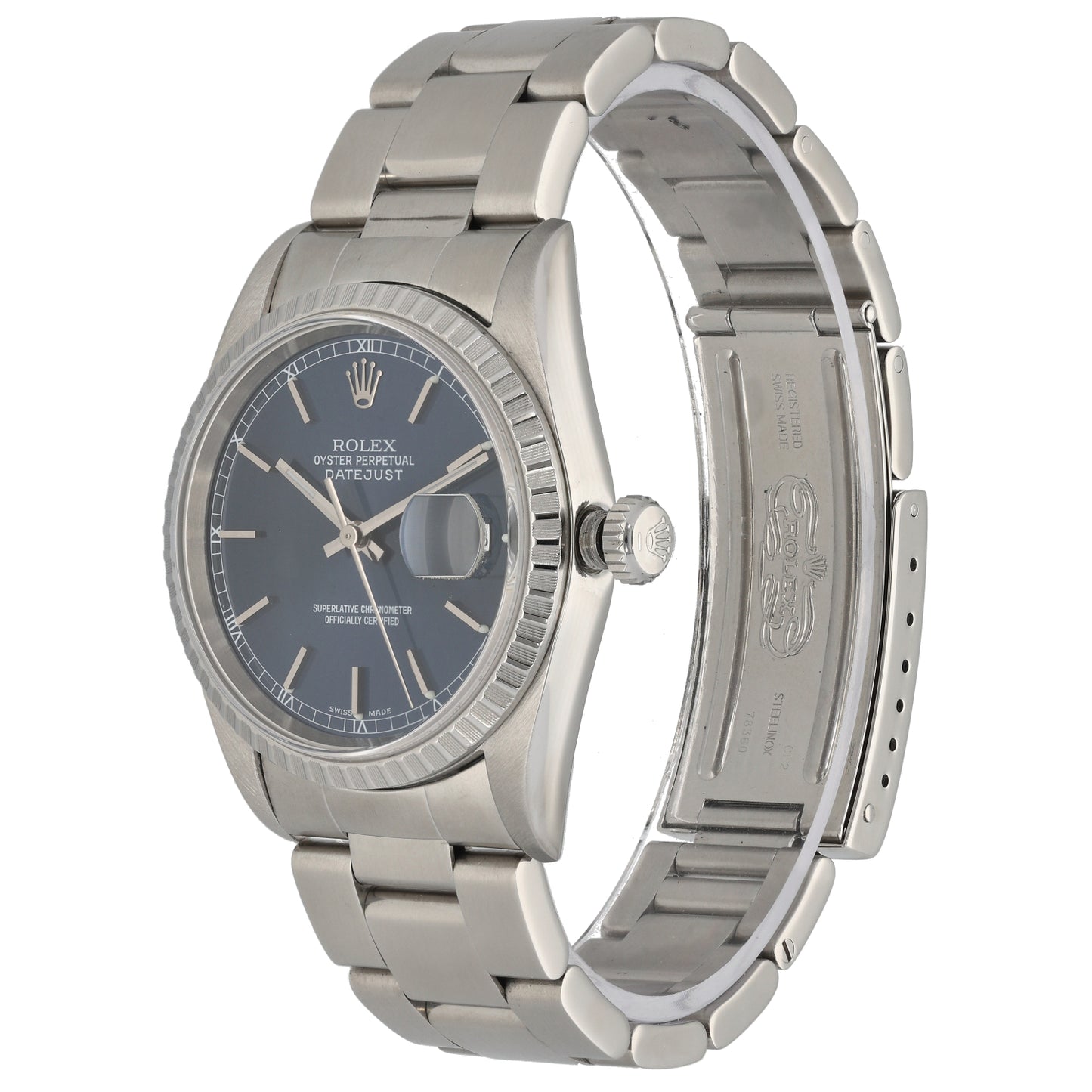 Rolex Datejust 16220 36mm Stainless Steel Watch