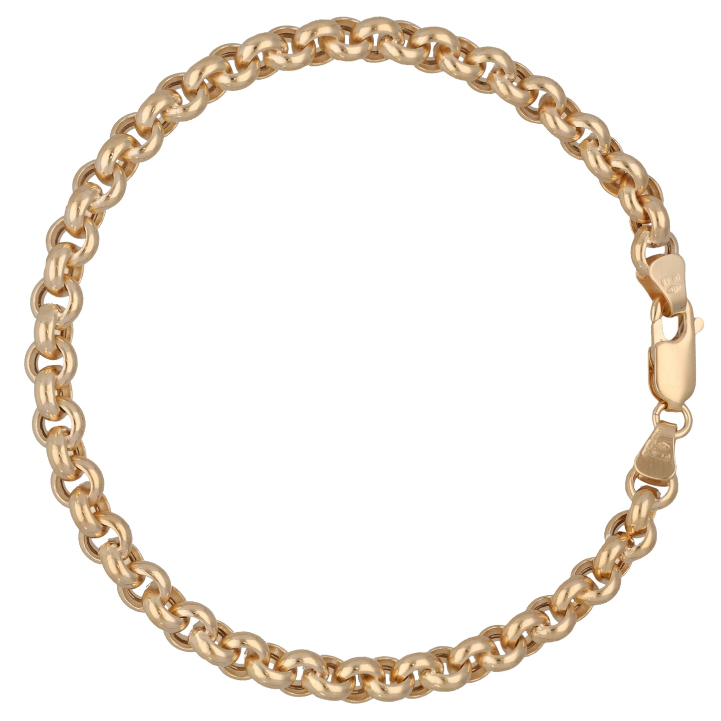 New 9ct Gold Belcher Bracelet