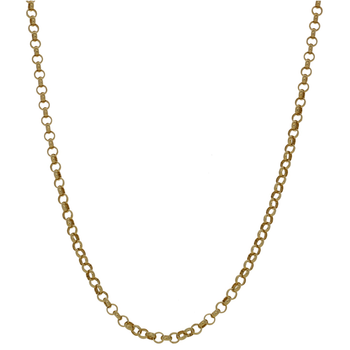 9ct Gold Belcher Chain 20"