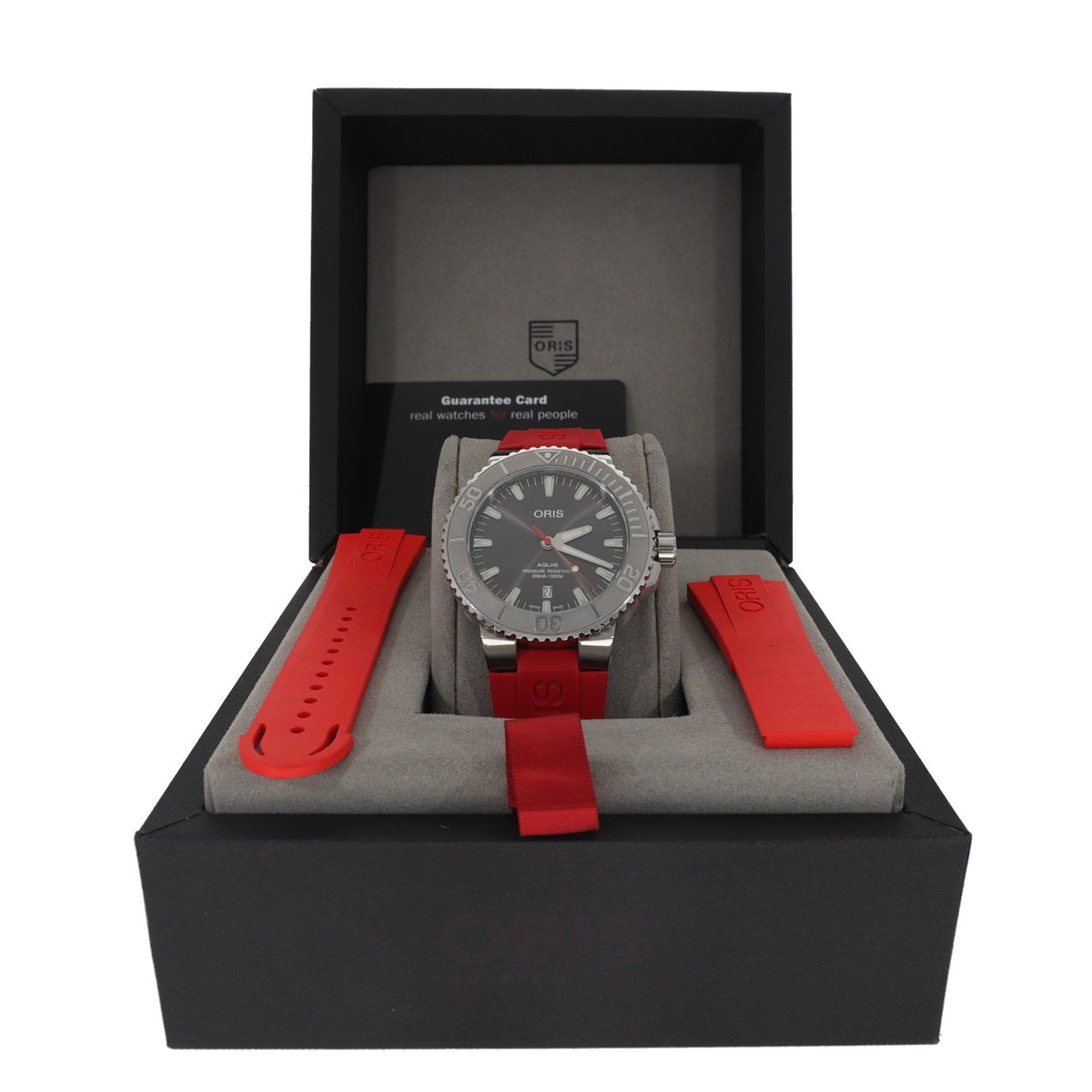 Oris Aquis Date Release 01 733 7730 4153 43.5mm Stainless Steel Watch