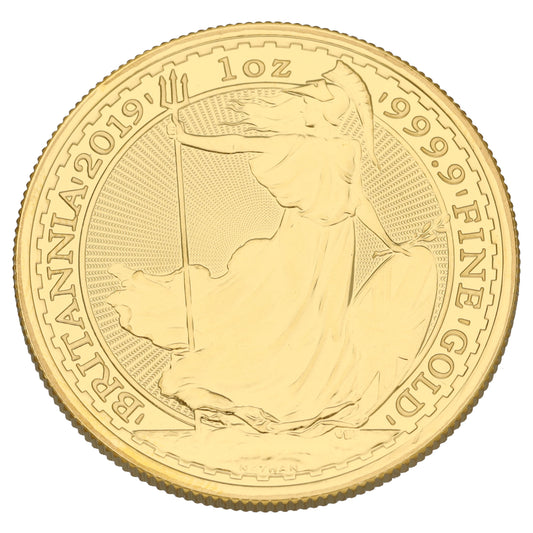24ct Gold Queen Elizabeth II 1 OZ Britannia Coin 2019