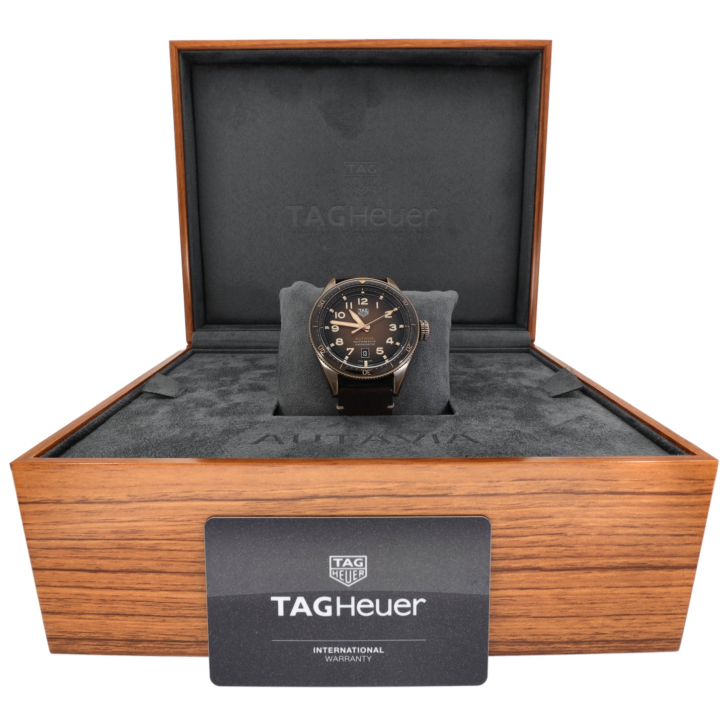 Tag Heuer Classic Autavia WBE5191 42mm Bronze Watch