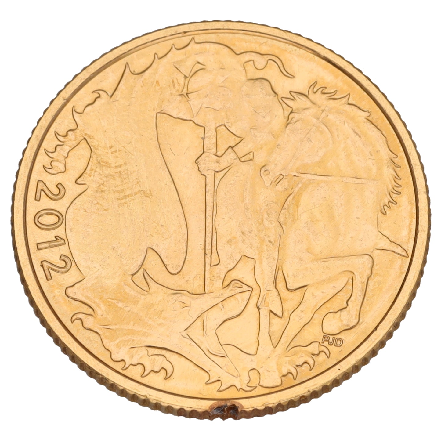 22ct Gold Queen Elizabeth II Full Sovereign Coin 2012