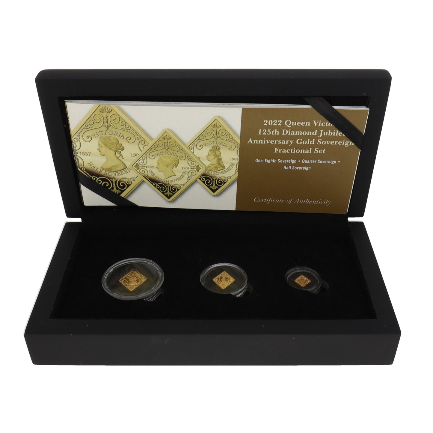 22ct Gold Queen Victoria 125th Diamond Jubilee Anniversary Coin Set 2022