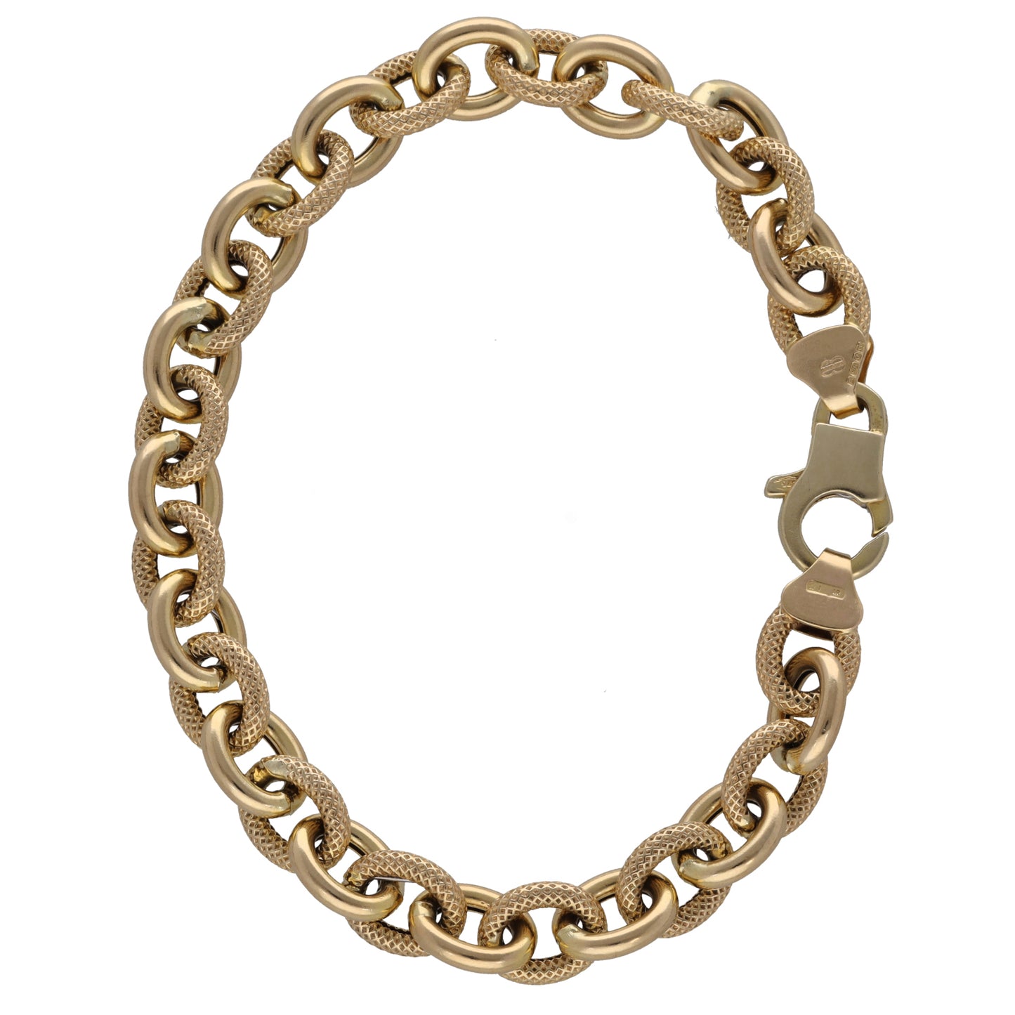 9ct Gold Belcher Bracelet