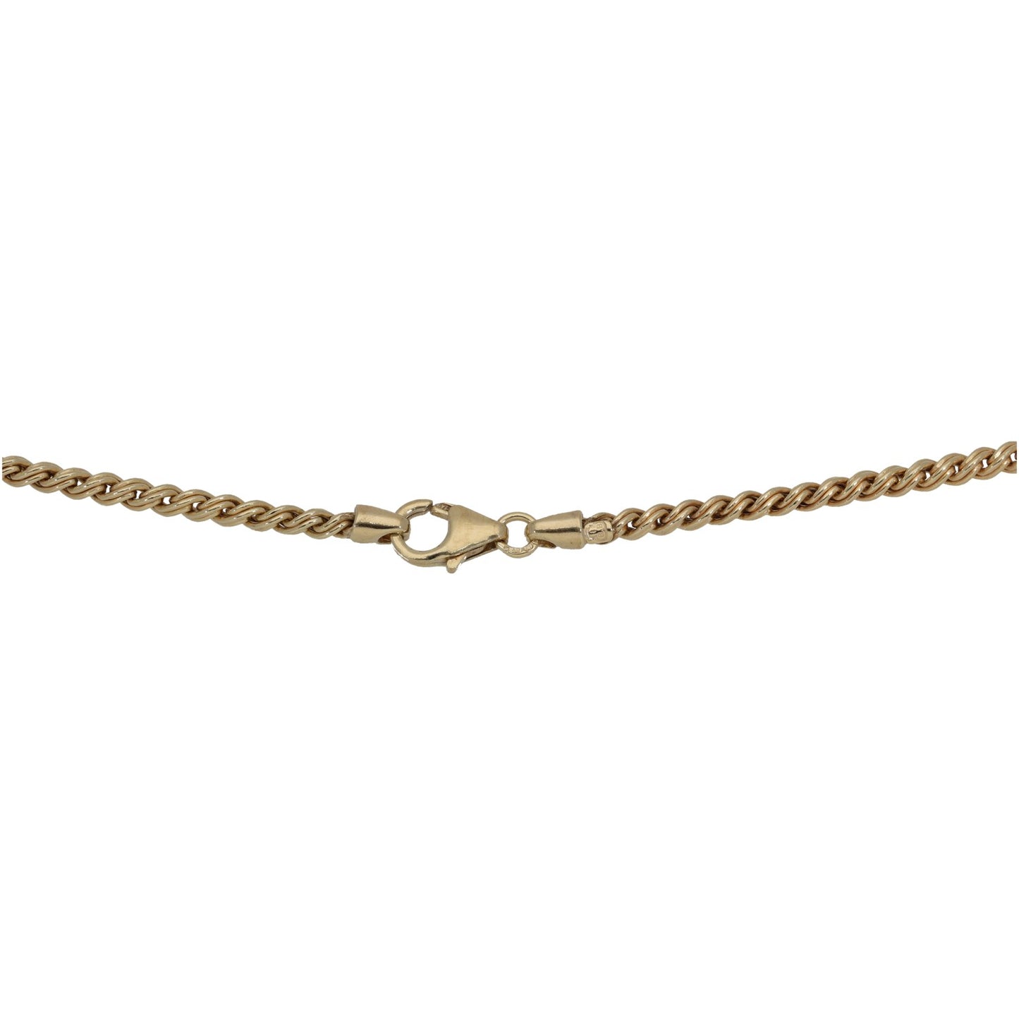 9ct Gold Fancy Necklace 18"
