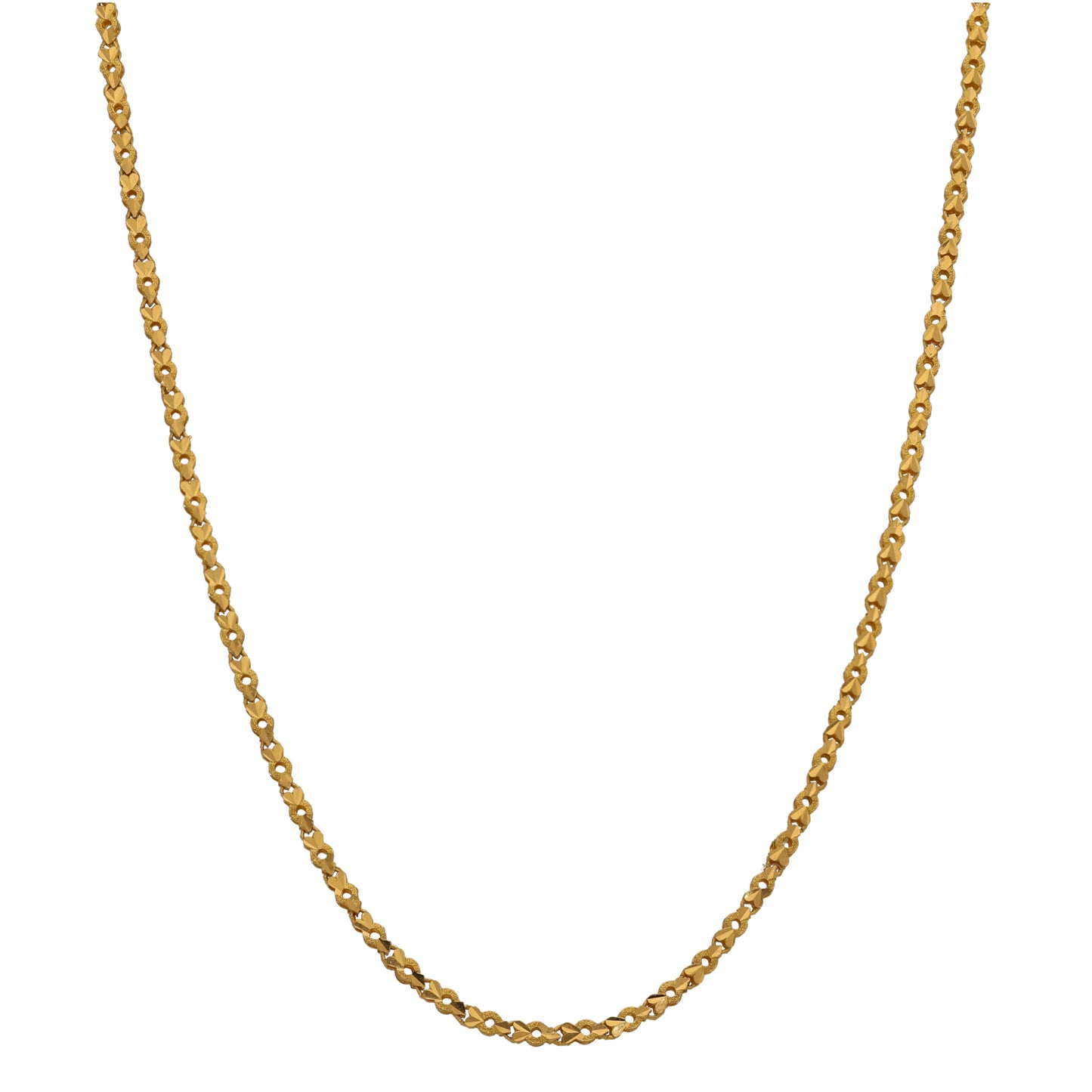 22ct Gold Fancy Necklace 18"