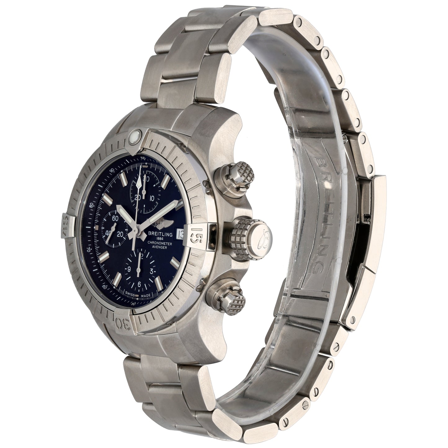 Breitling Chrono Avenger A13385 43mm Stainless Steel Watch