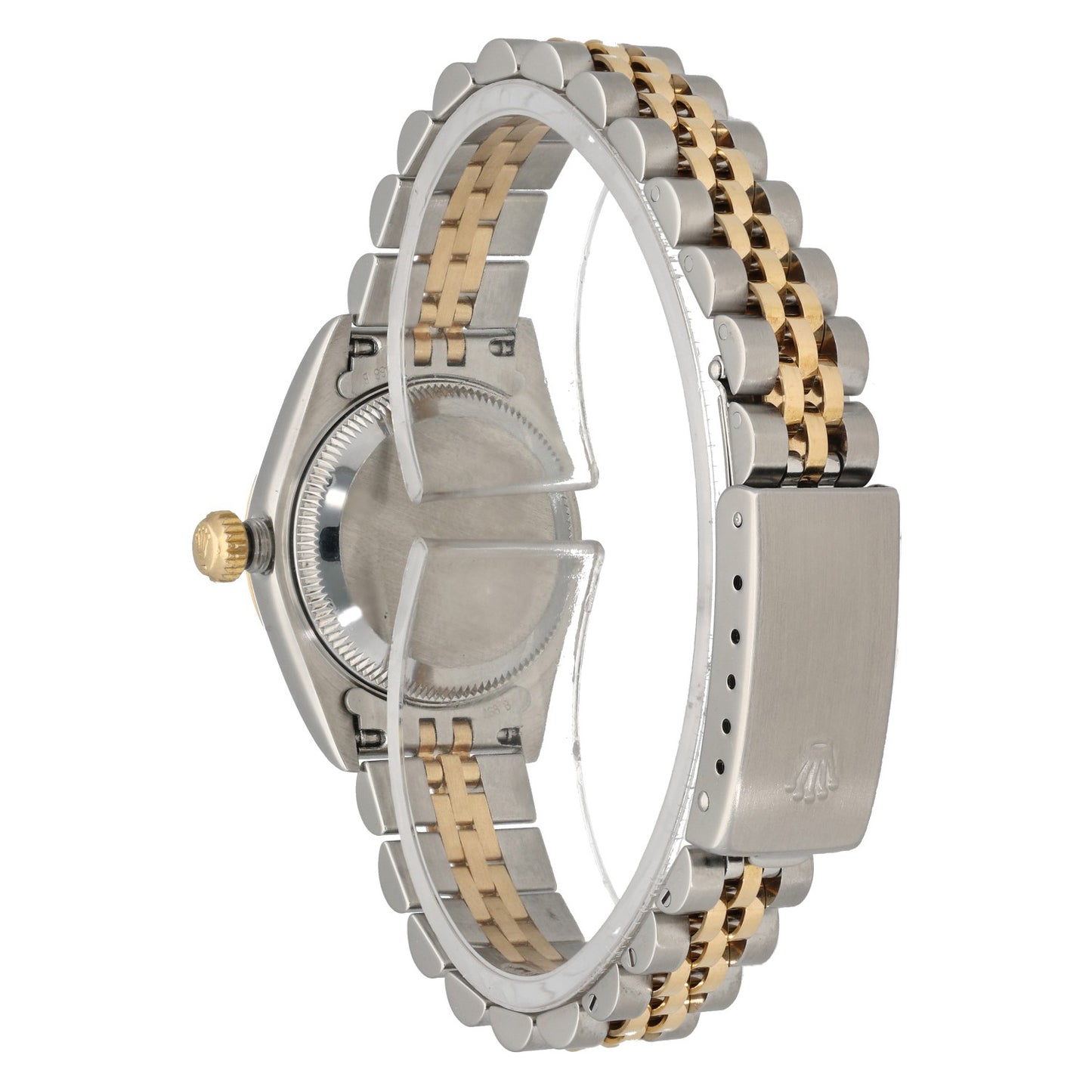 Rolex Lady Datejust 79173, champagne dial, diamon hour markers, stainless steel and gold