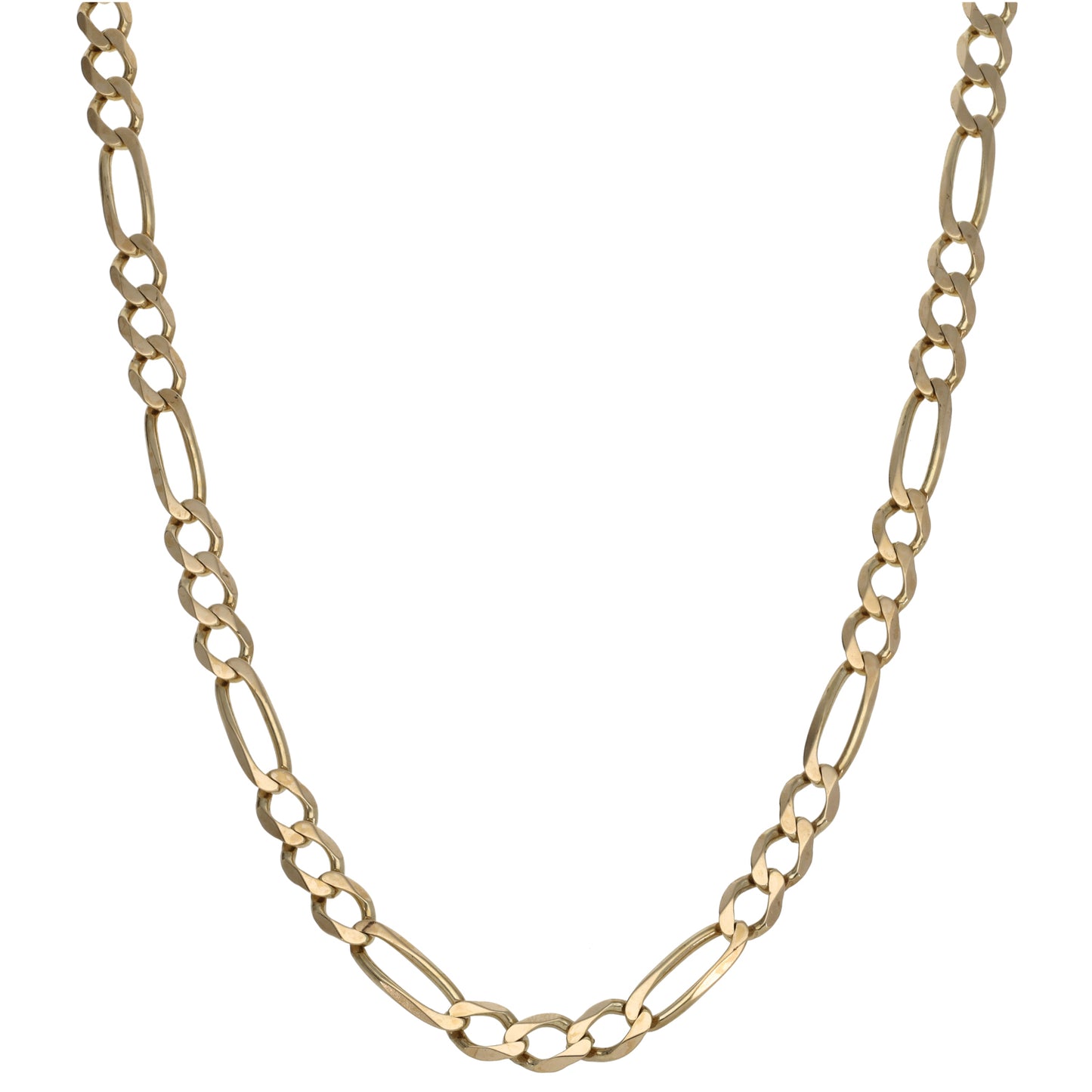 9ct Gold Figaro Chain 18"