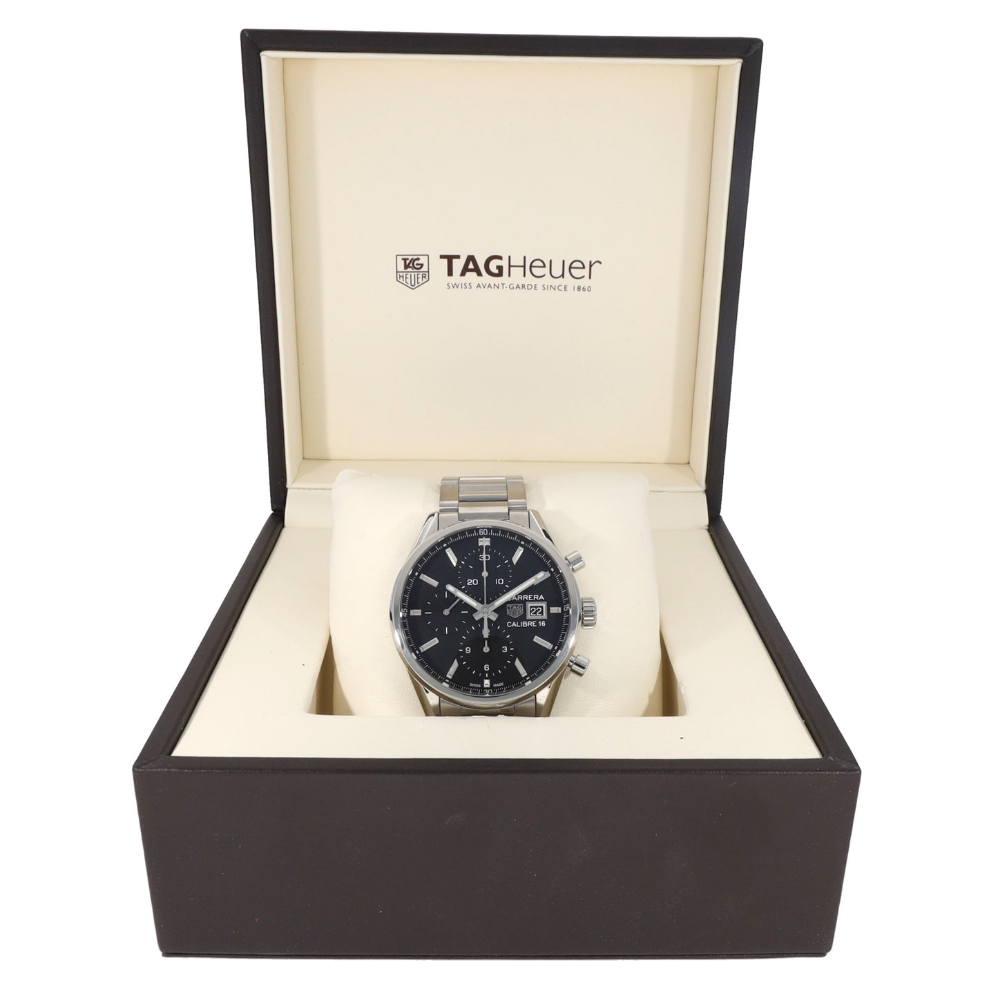 Tag Heuer Carrera CBK2110 41mm Stainless Steel Watch