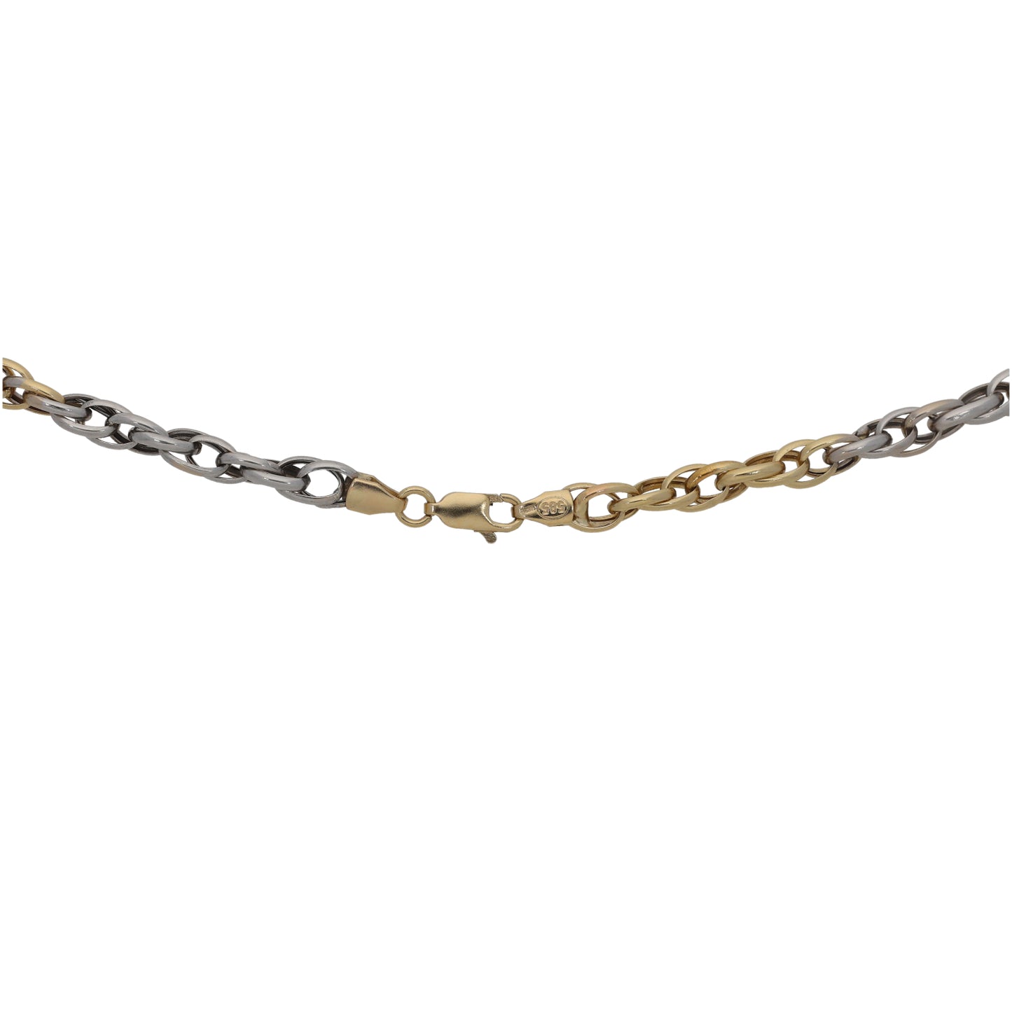14ct Bi-Colour Gold Other Chain 20"