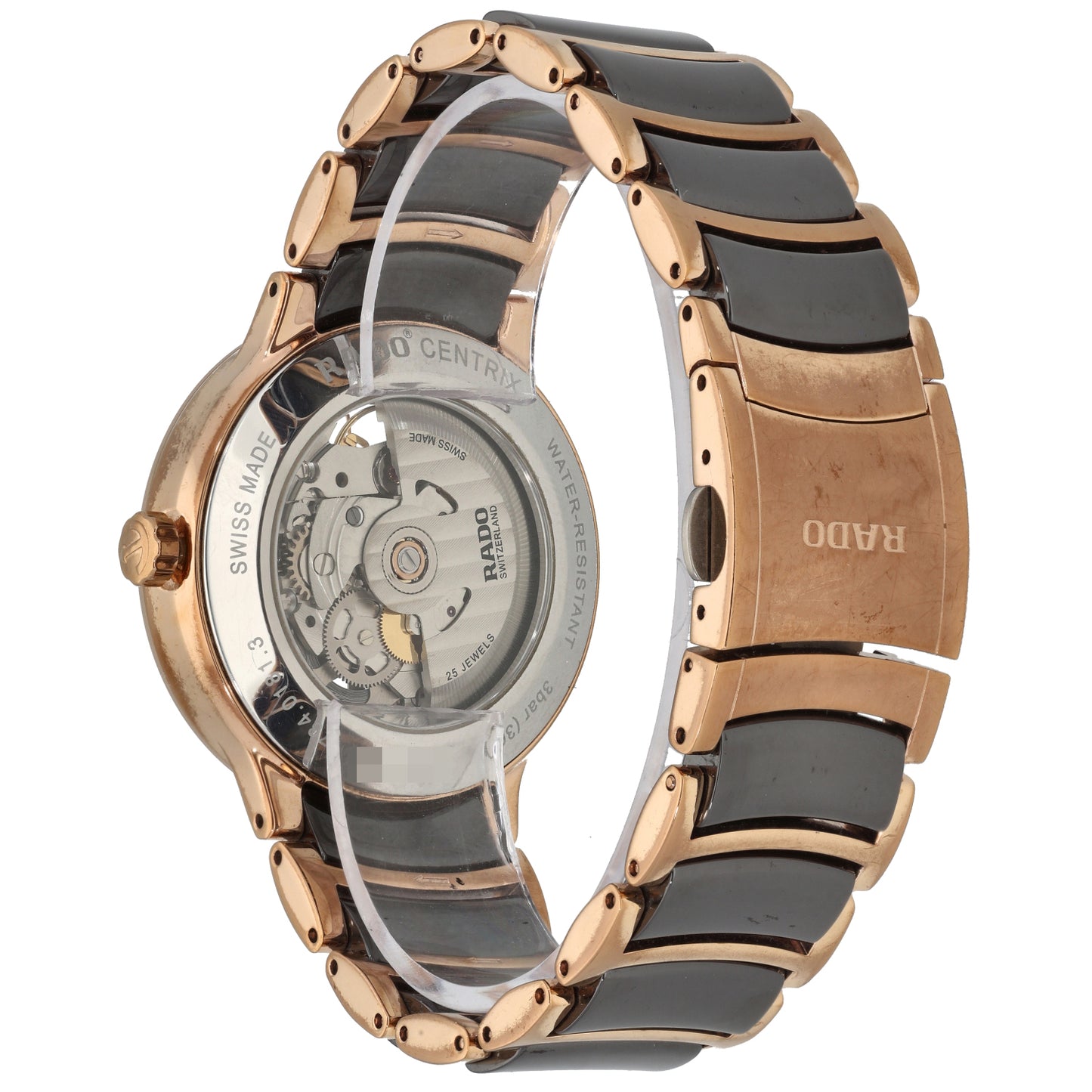 Rado Centrix 734.0181.3 38mm Bi-Colour Watch