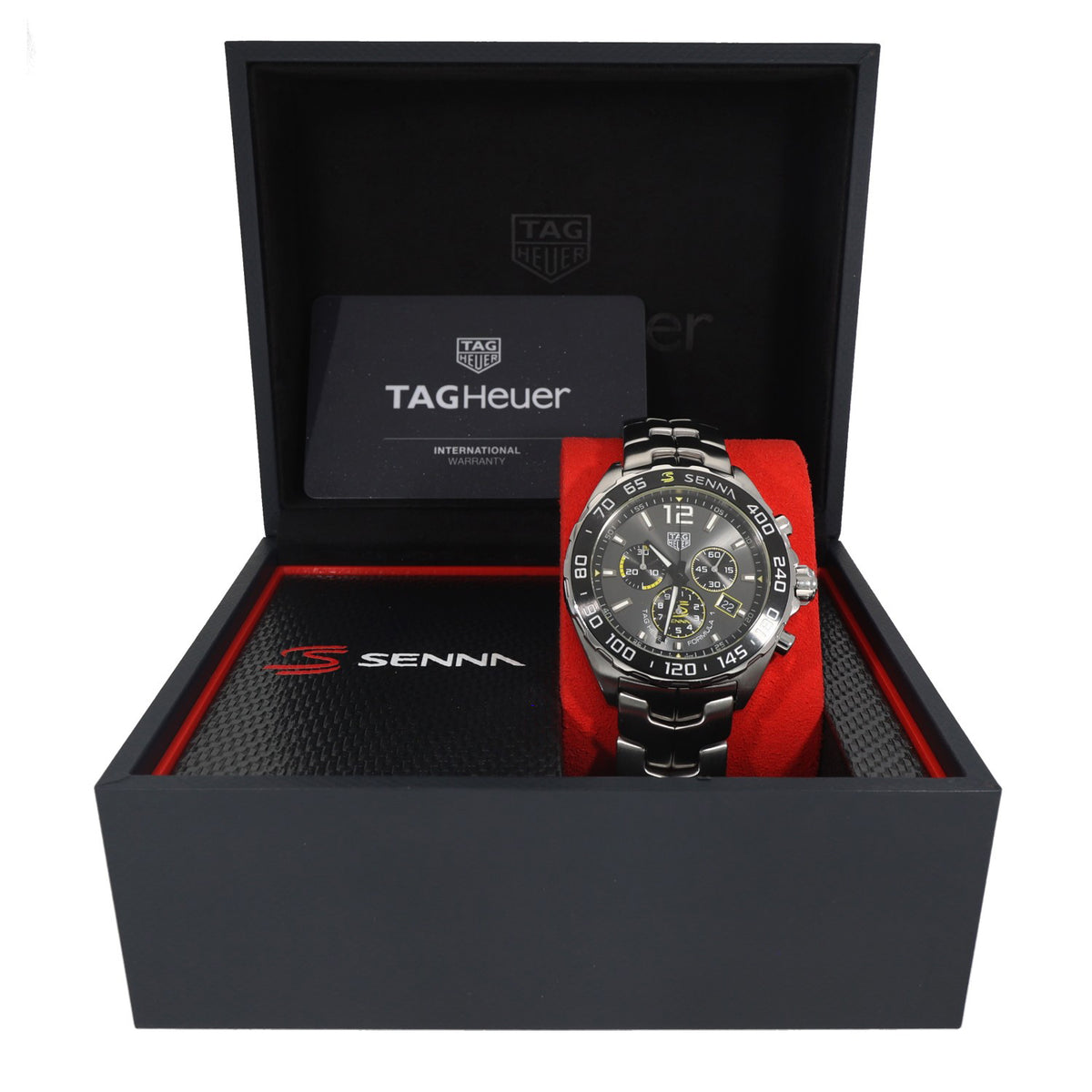 Tag Heuer Formula 1 Senna CAZ101AF 43mm Stainless Steel Watch