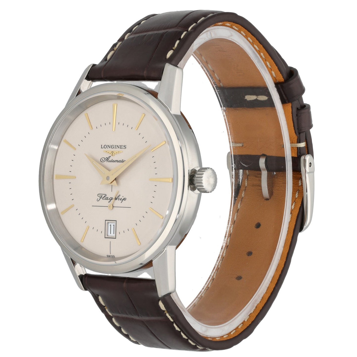 Longines Flagship Heritage L4.795.4 38.5mm Stainless Steel Watch