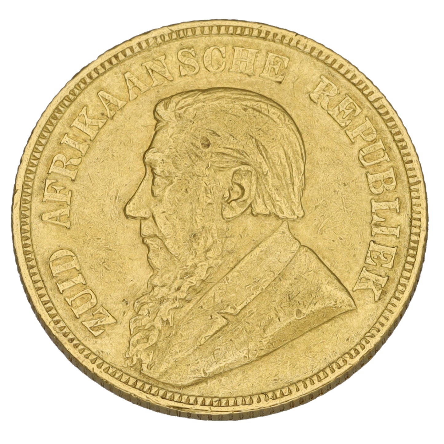 22ct Gold South Africa 1 Pond Coin 1894