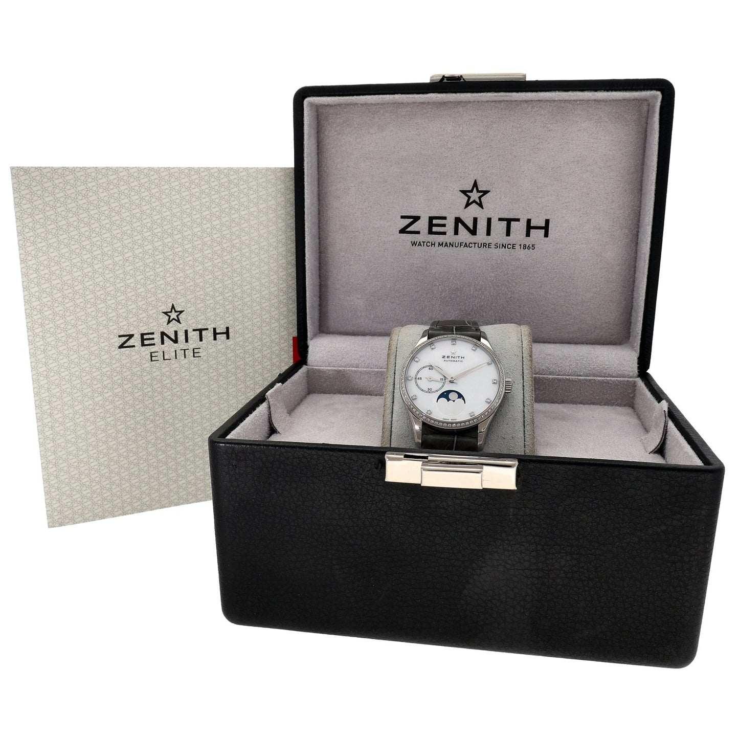 Zenith Elite Ultra Thin 16.2310.692 33mm Stainless Steel Watch (Ex-Display)