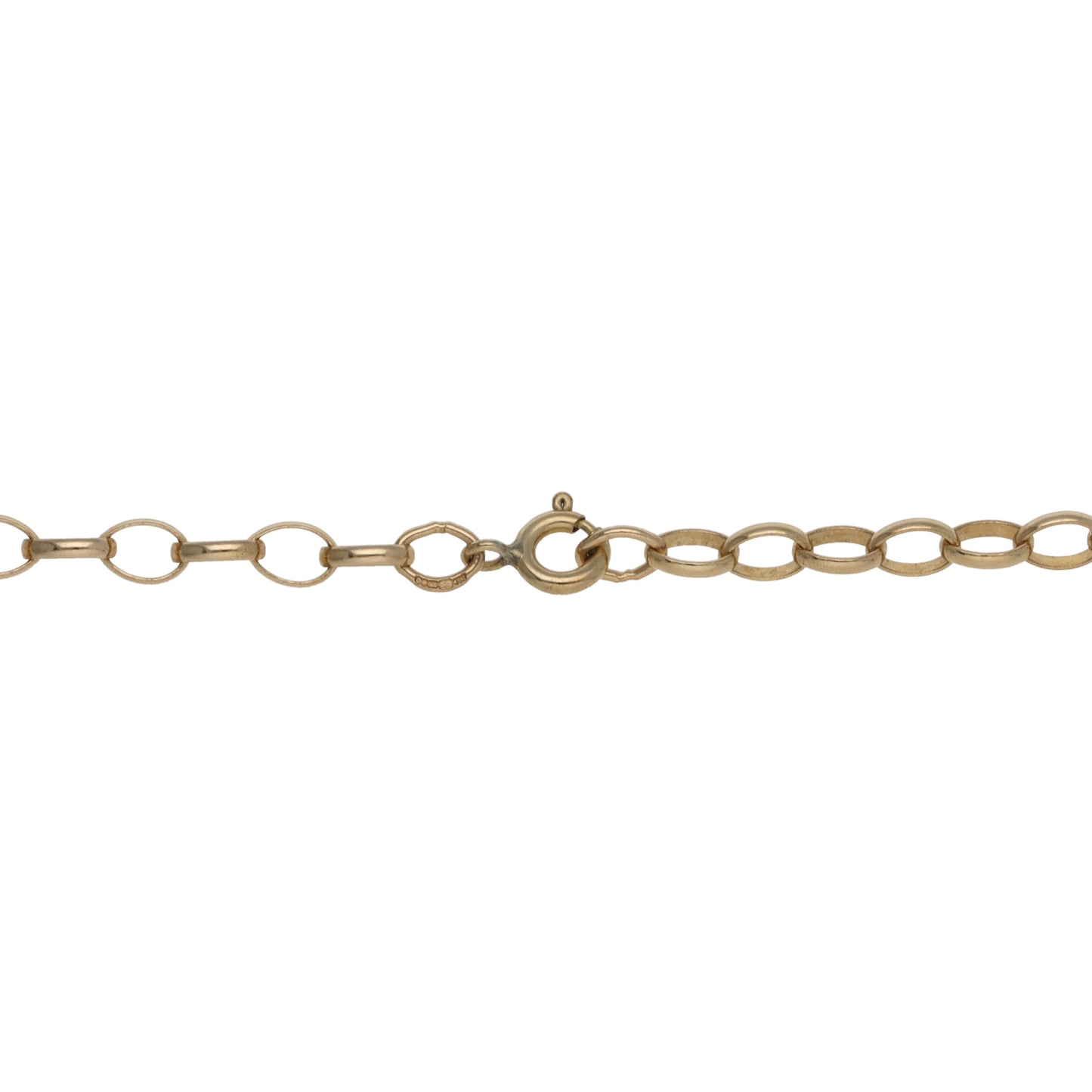 9ct Gold Belcher Chain 22"