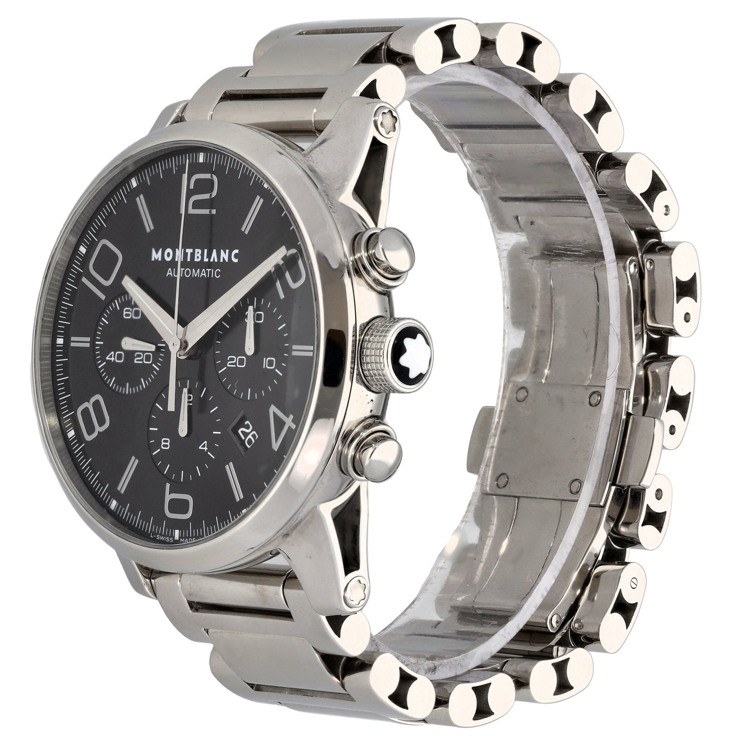 Montblanc Timewalker 7141 43mm Stainless Steel Watch