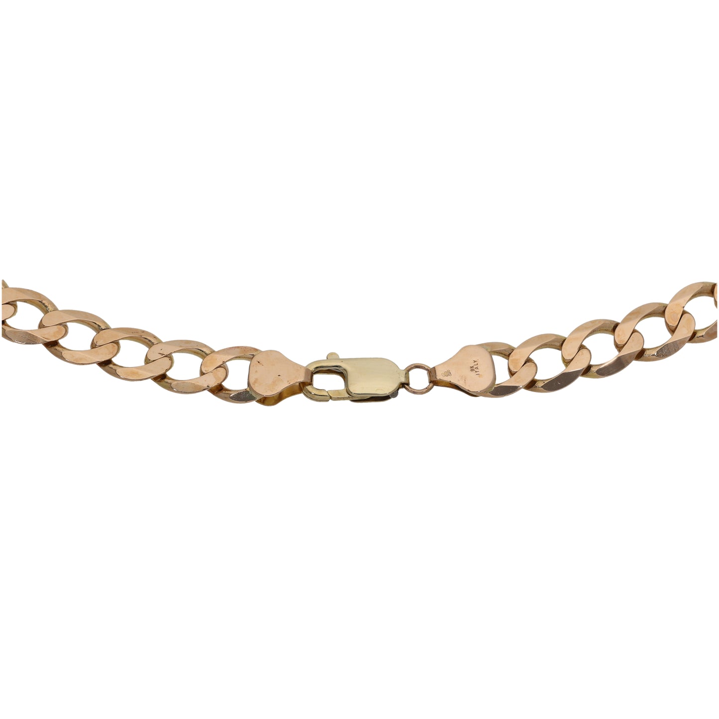 9ct Gold Curb Chain 20"
