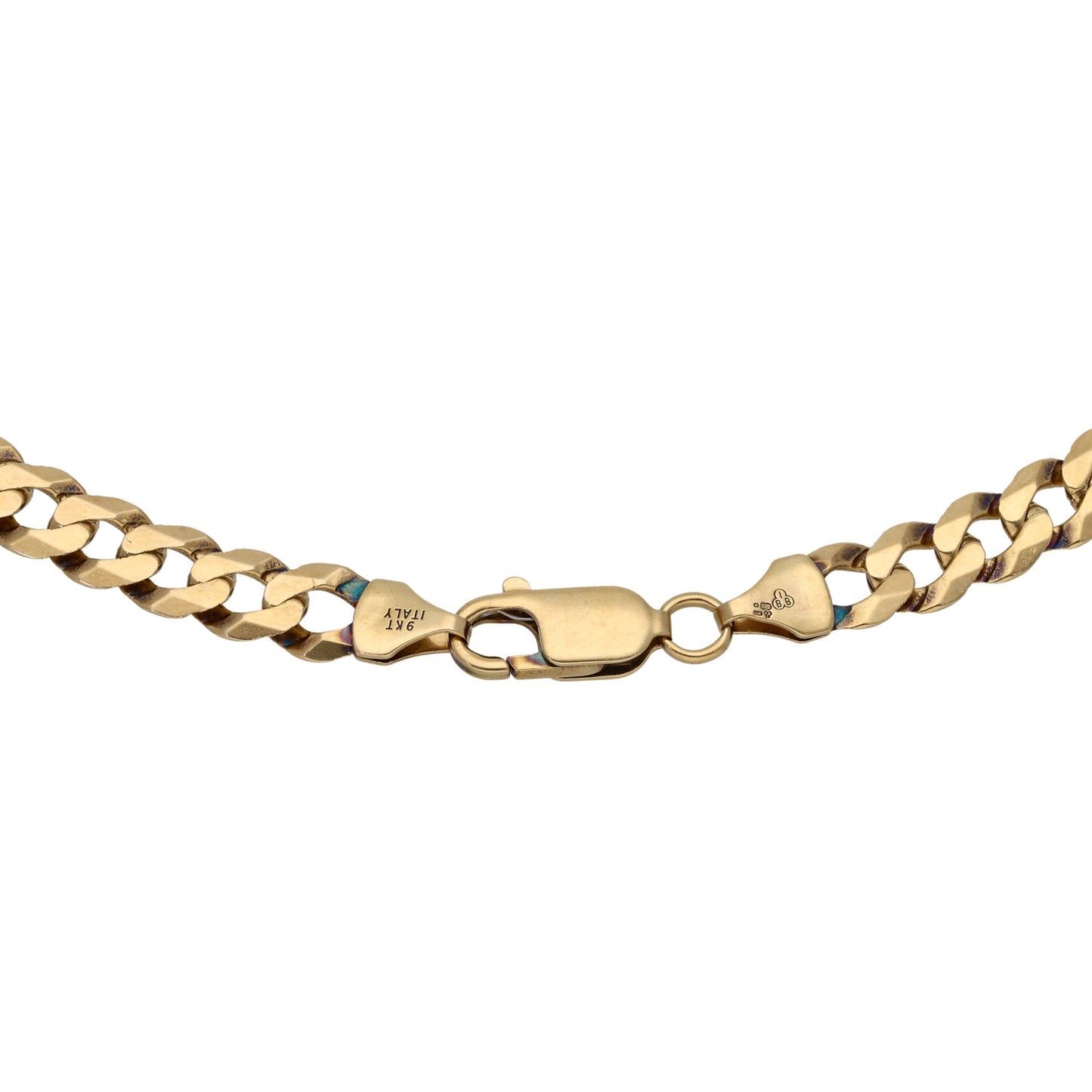9ct Gold Curb Chain 20"