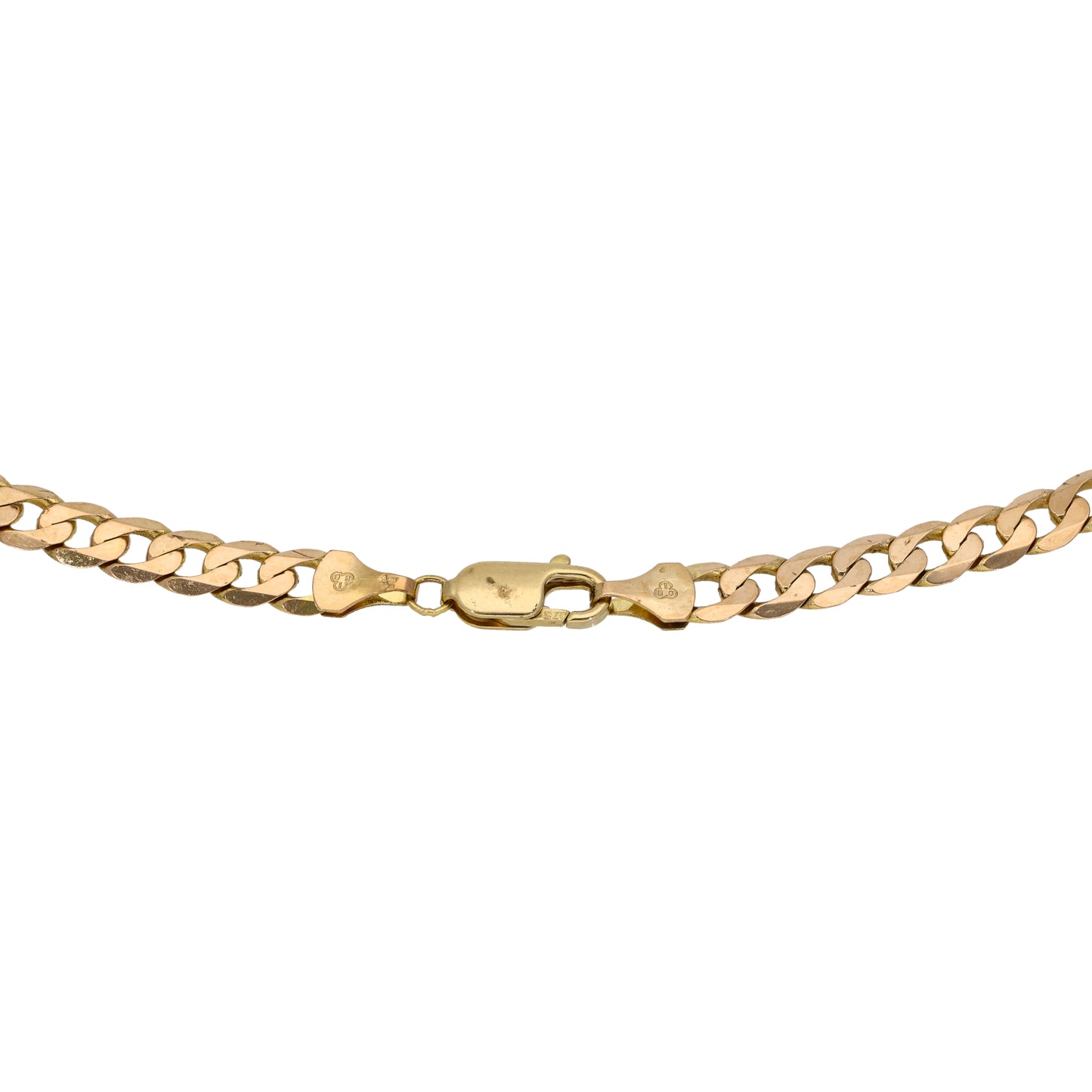 9ct Gold Curb Chain 20"