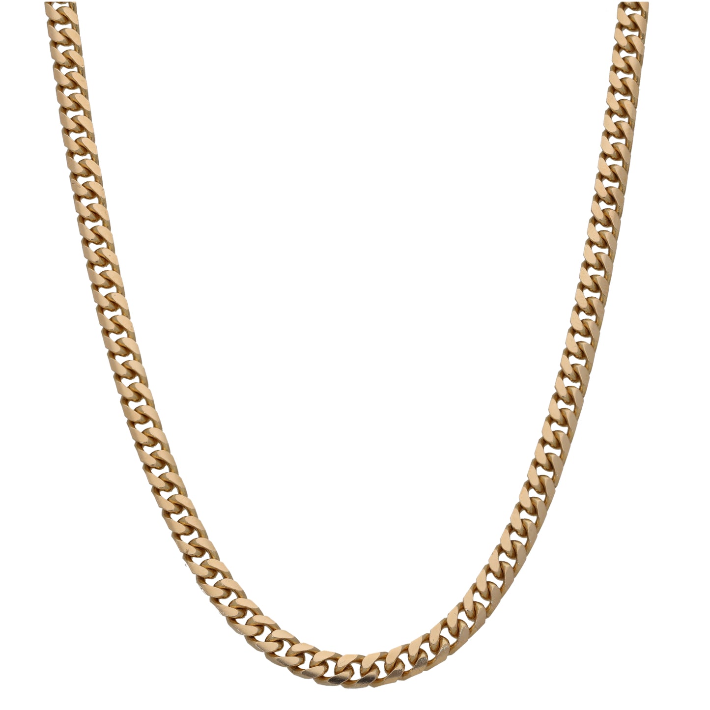 9ct Gold Curb Chain 20"