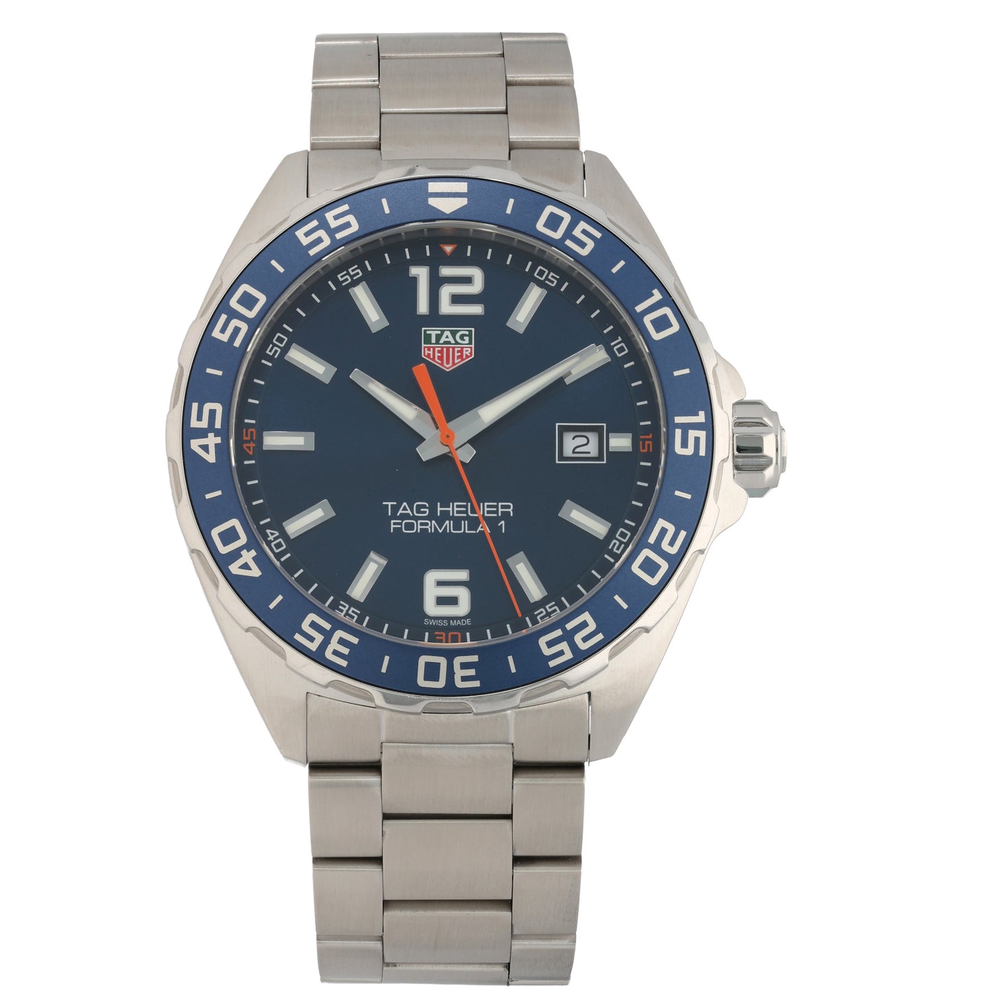 Tag Heuer Formula 1 WAZ1010 43mm Stainless Steel Watch