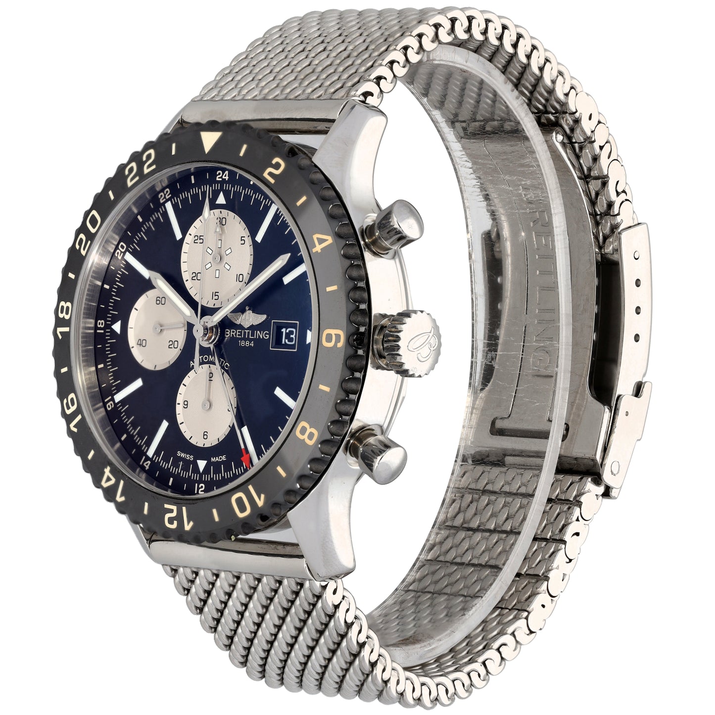 Breitling Chronoliner Y24310 44mm Stainless Steel Watch