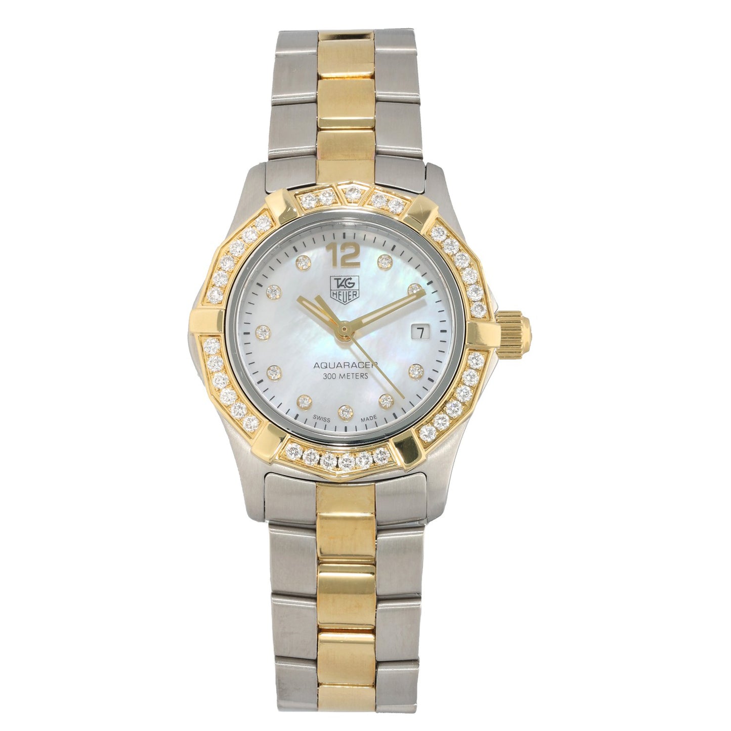 Tag Heuer Aquaracer WAF1450 27mm Bi-Colour Watch