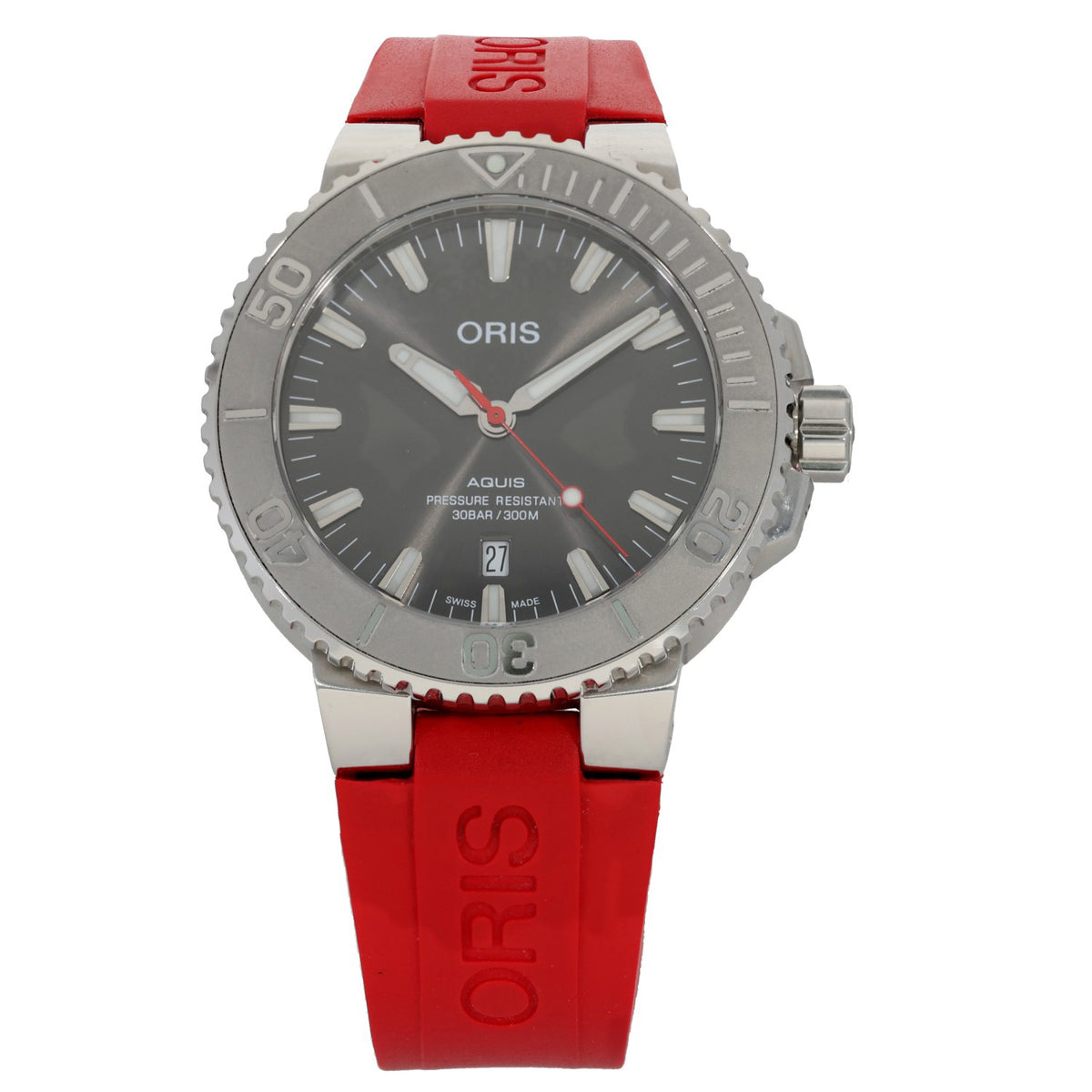 Oris Aquis Date Release 01 733 7730 4153 43.5mm Stainless Steel Watch