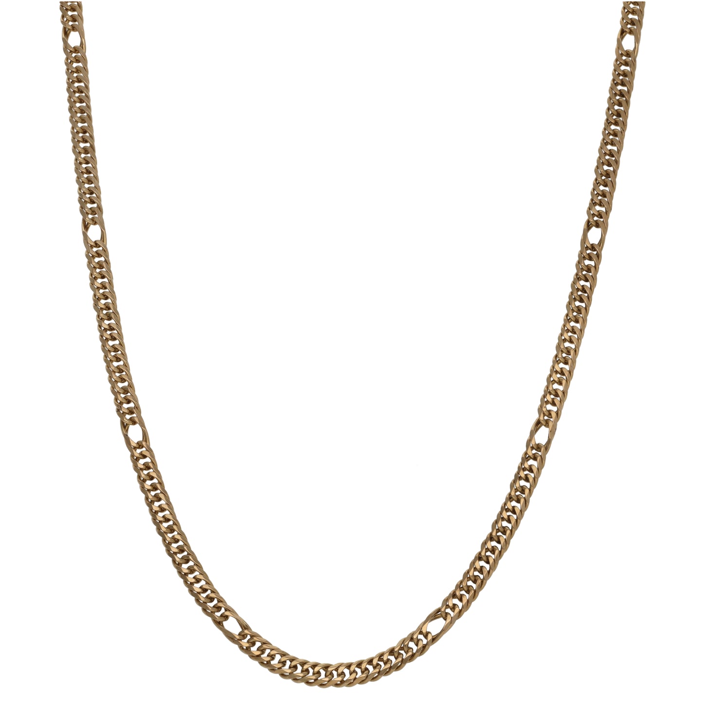 9ct Gold Curb Chain 19"