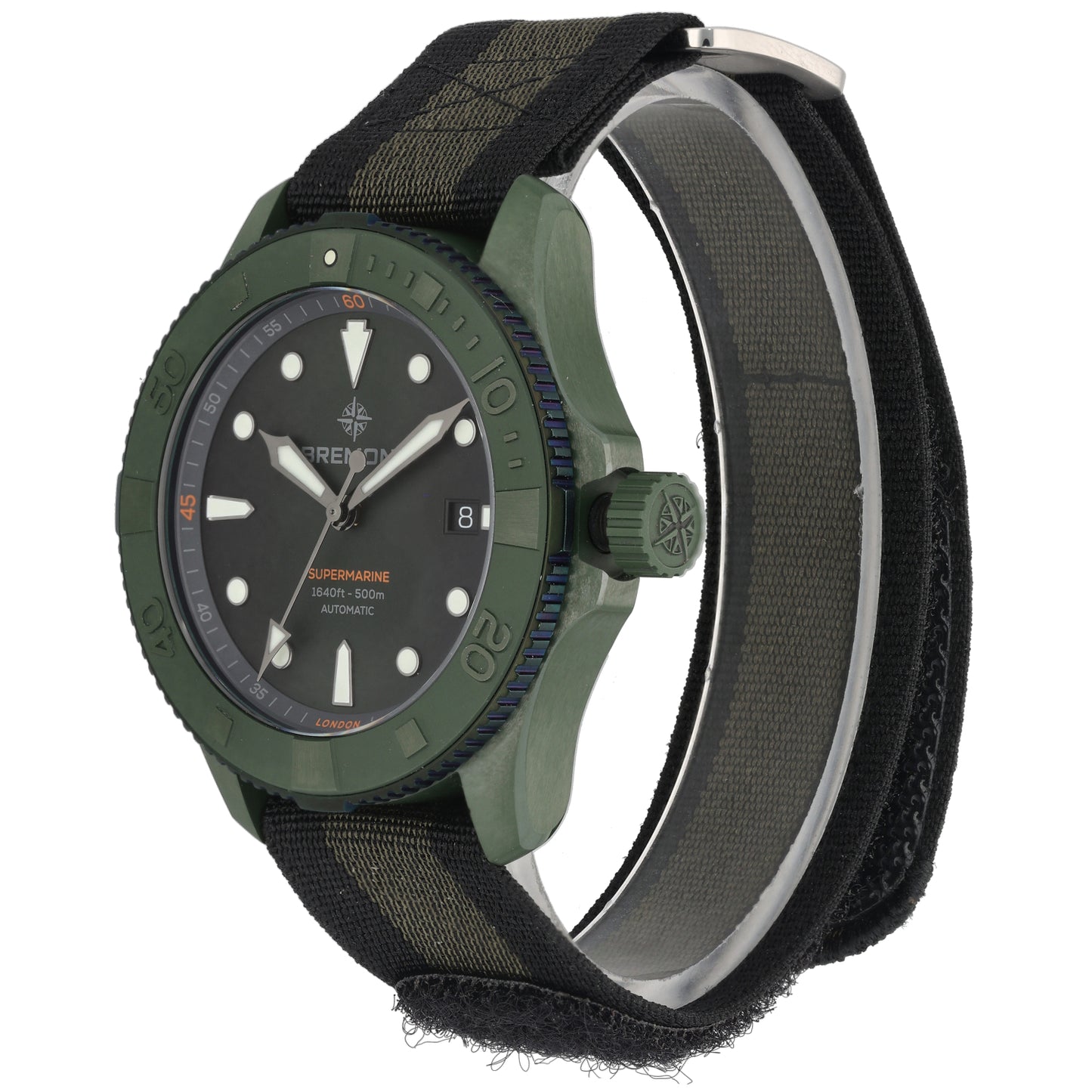 Bremont Supermarine SM43-DT-GNCER-GN-N-S 42mm Ceramic Watch