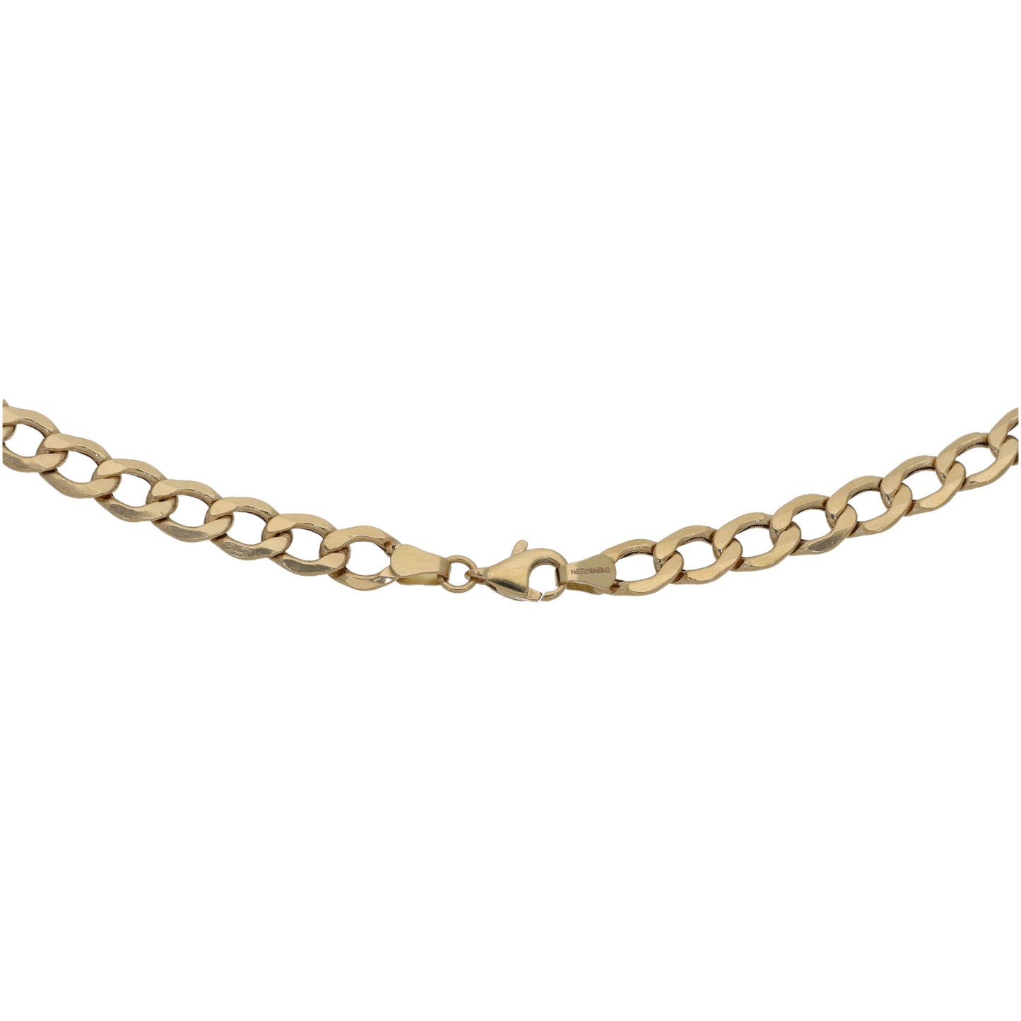 14ct Gold Curb Chain 26"
