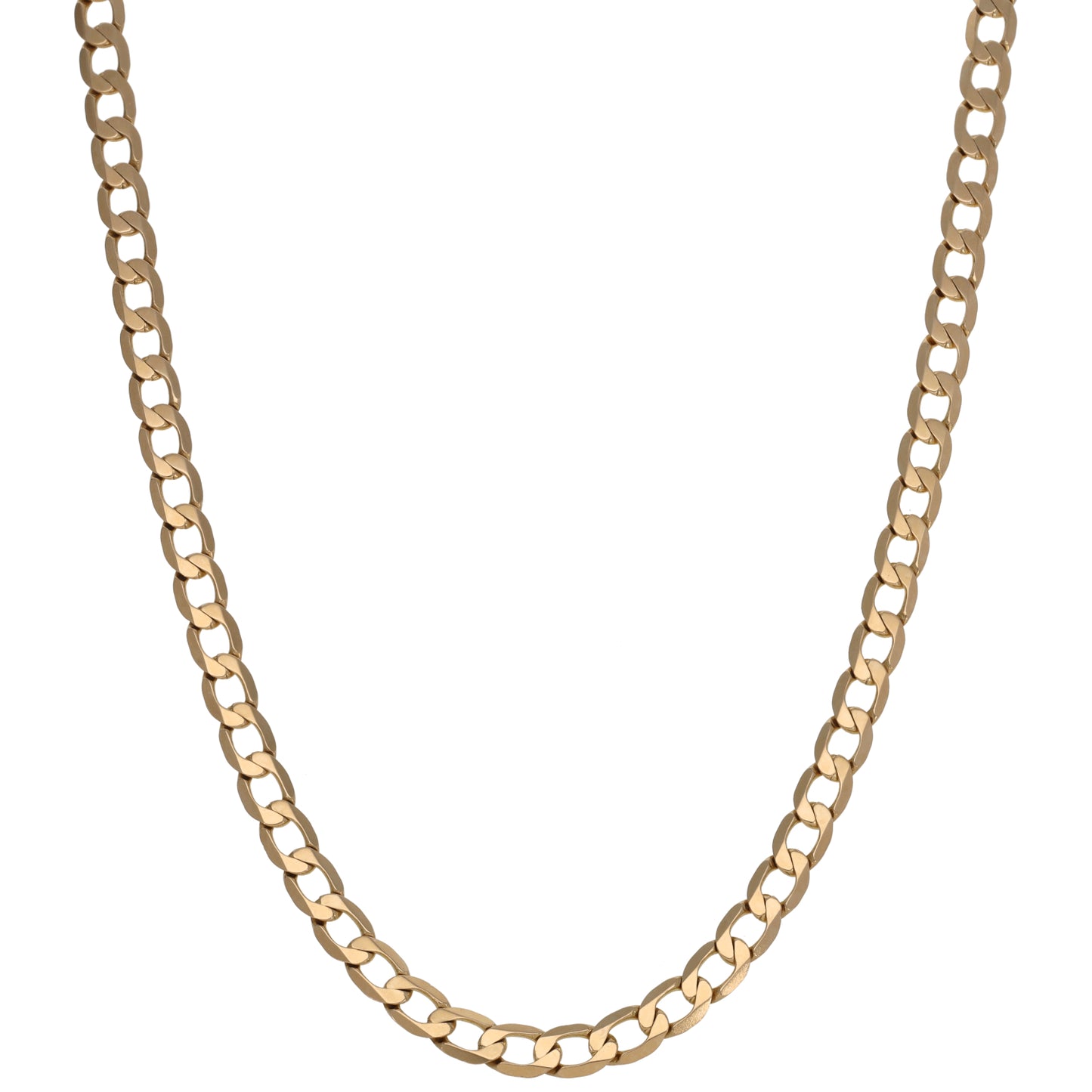 9ct Gold Curb Chain 20"