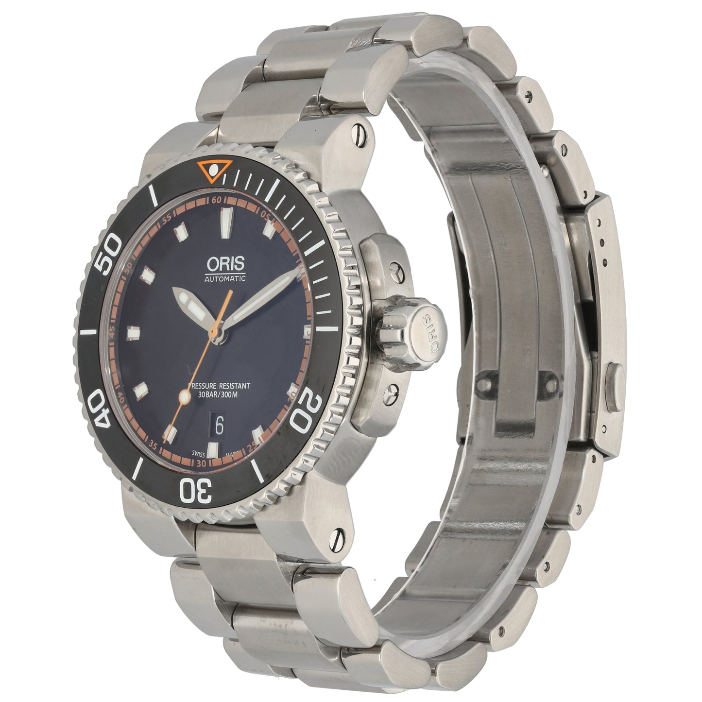 Oris Aquis 7653 43mm Stainless Steel Watch