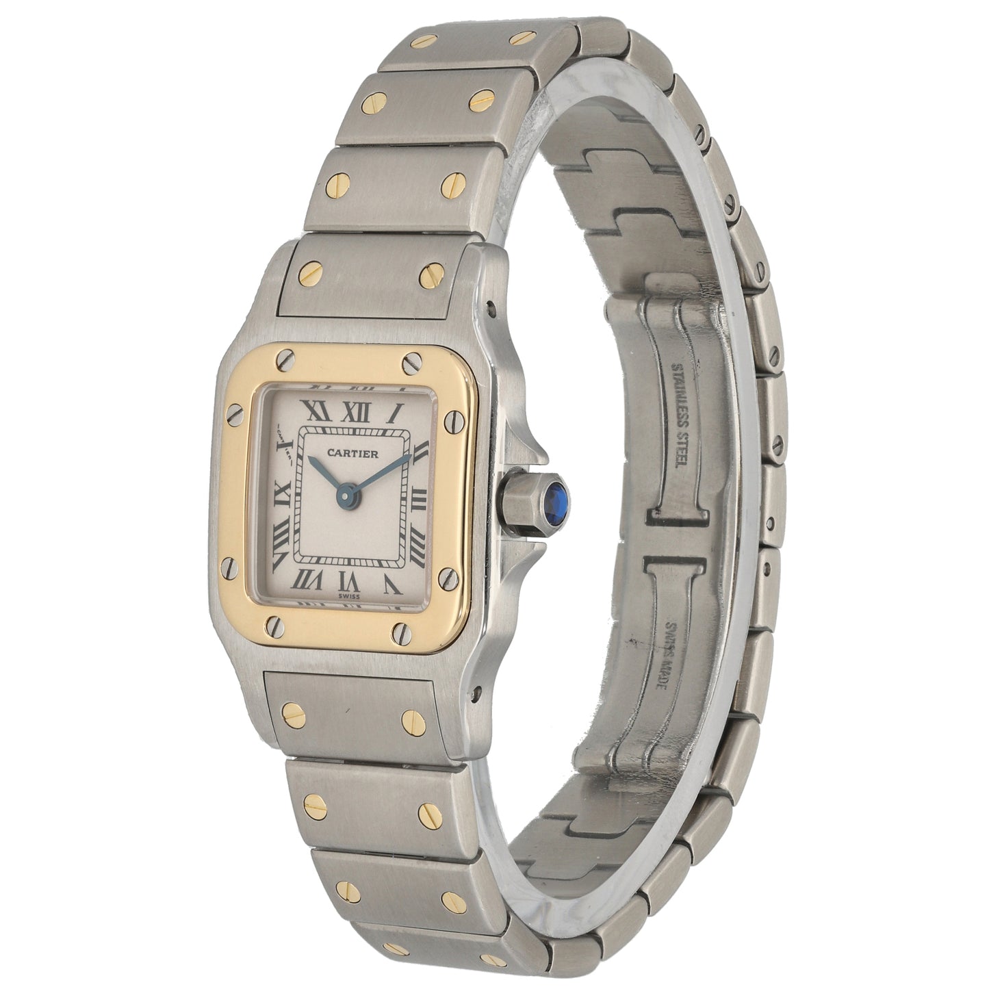 Cartier Santos Galbee 1567 24mm Bi-Colour Watch