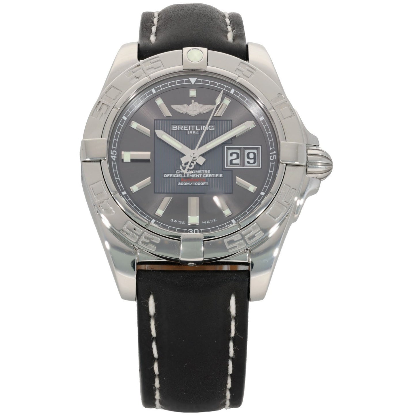 Breitling Galactic A49350 41mm Stainless Steel Watch