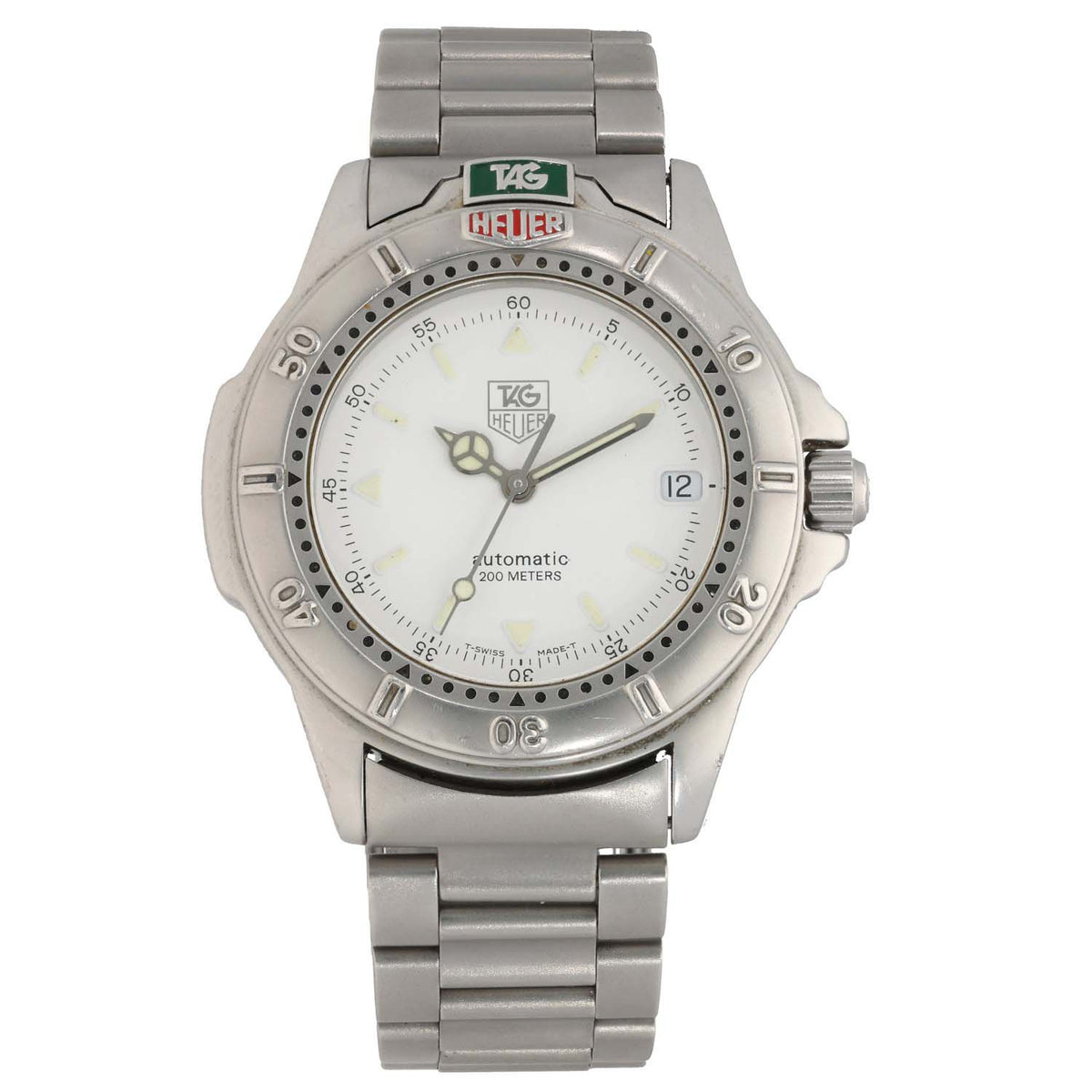 Tag Heuer 4000 Series WF2110-K 38mm Stainless Steel Watch