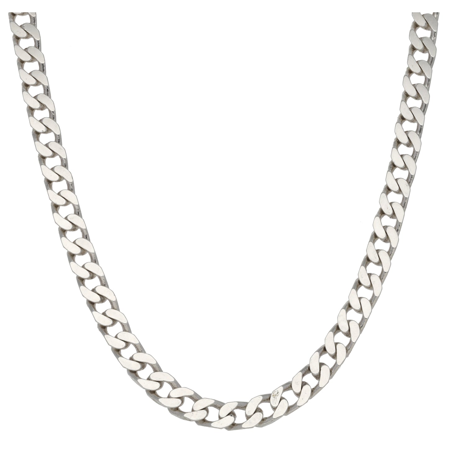 Sterling Silver Curb Chain 20"