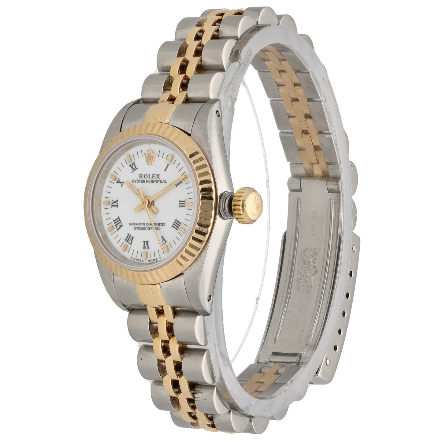 Rolex Oyster Perpetual 67193 26mm Bi-Colour Watch