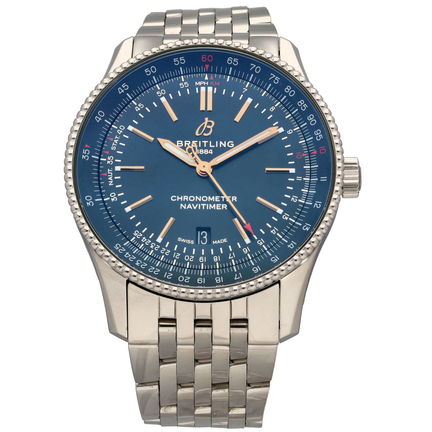 Breitling Navitimer A17326 41mm Stainless Steel Watch