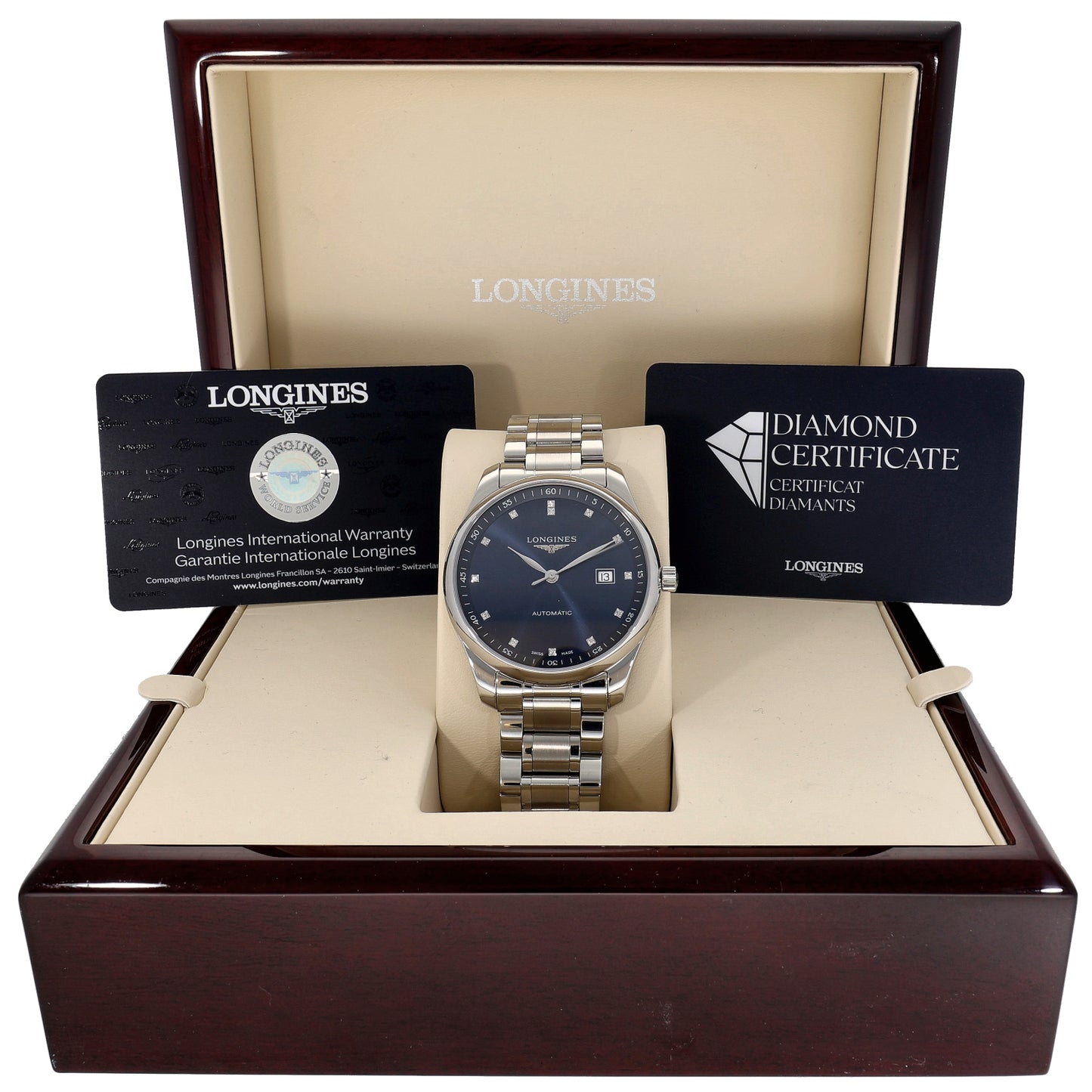 Longines Master Collection L2.893.4 42mm Stainless Steel Watch