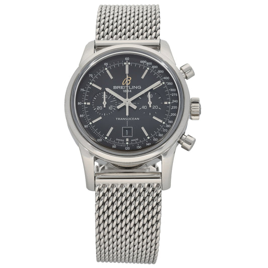 Breitling Transocean A41310 38mm Stainless Steel Watch