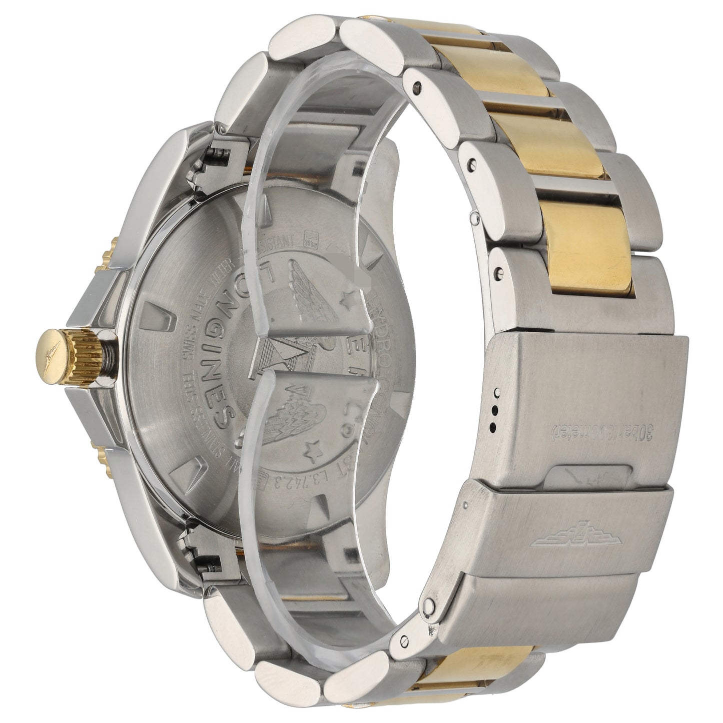 Longines Hydro Conquest L3.742.3 41mm Bi-Colour Watch
