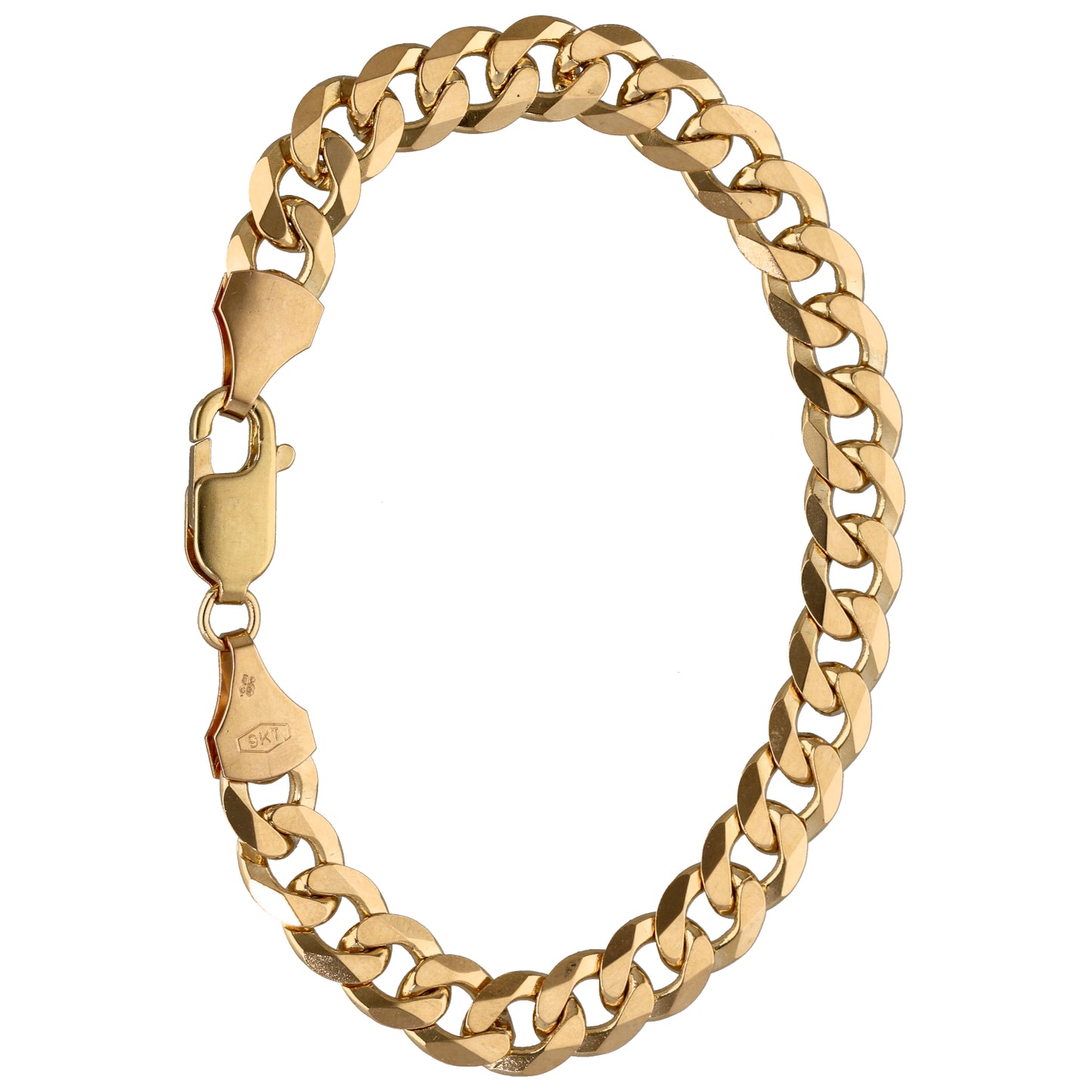 9ct Gold Curb Bracelet
