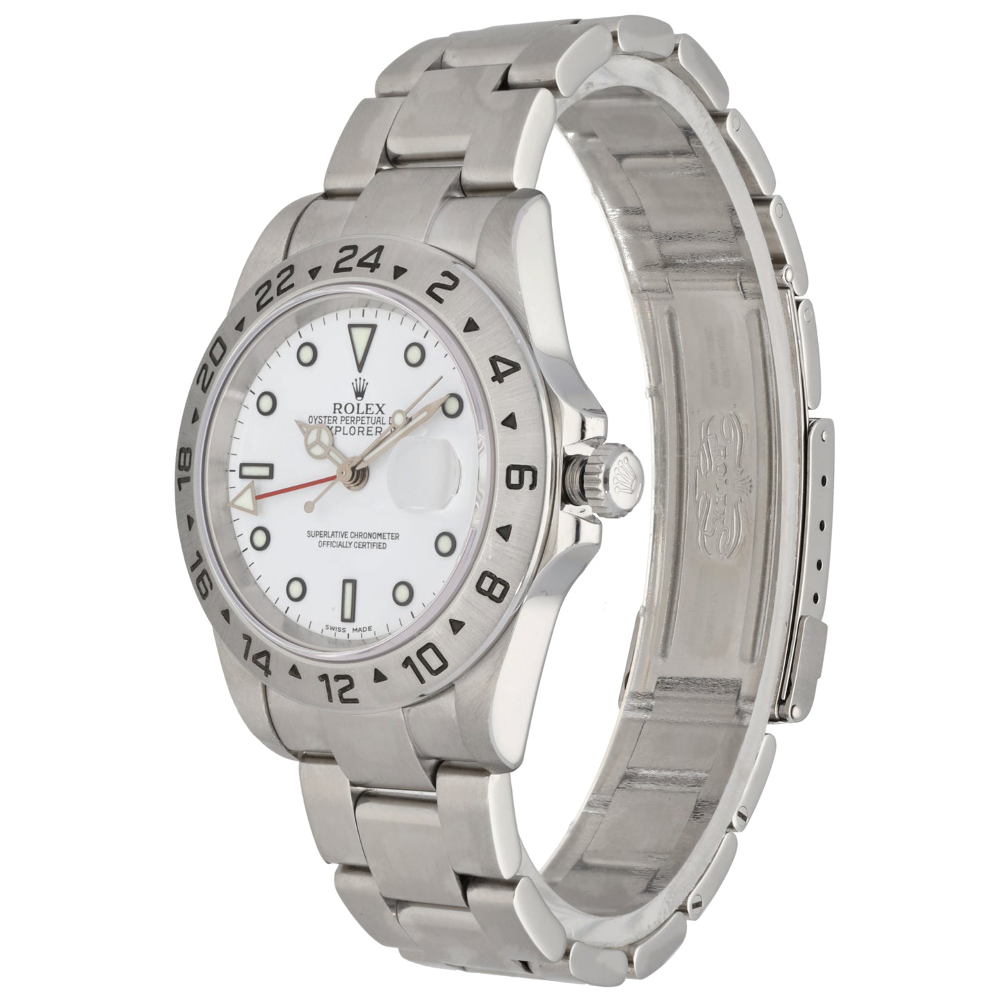 Rolex Explorer II 16570 40mm Stainless Steel Watch