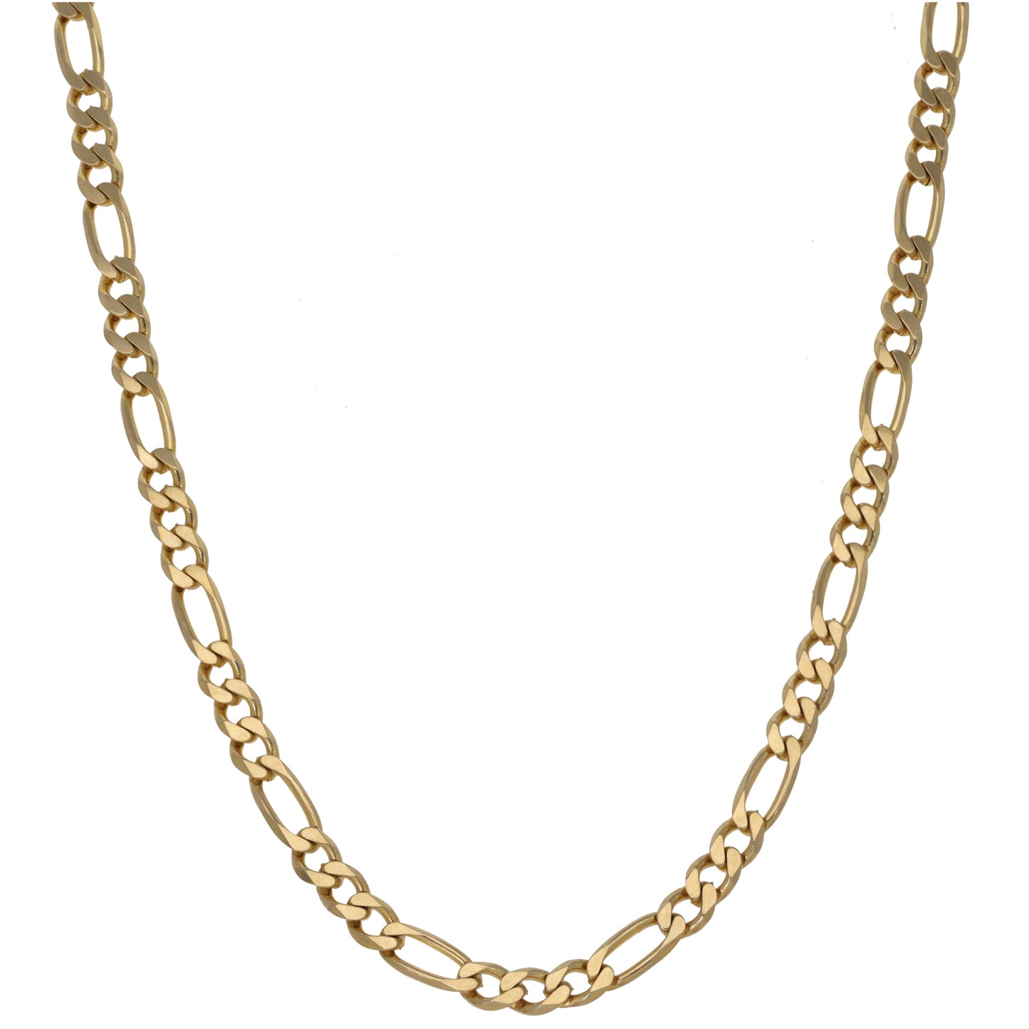 9ct Gold Figaro Chain 22"