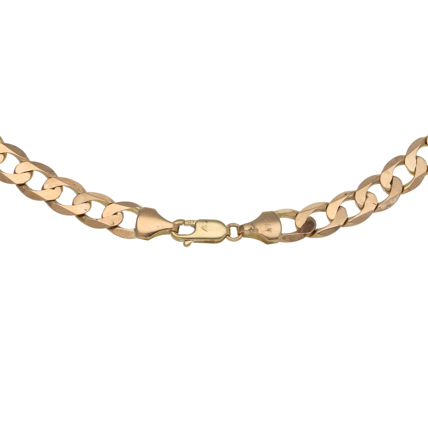 9ct Gold Curb Chain 20"